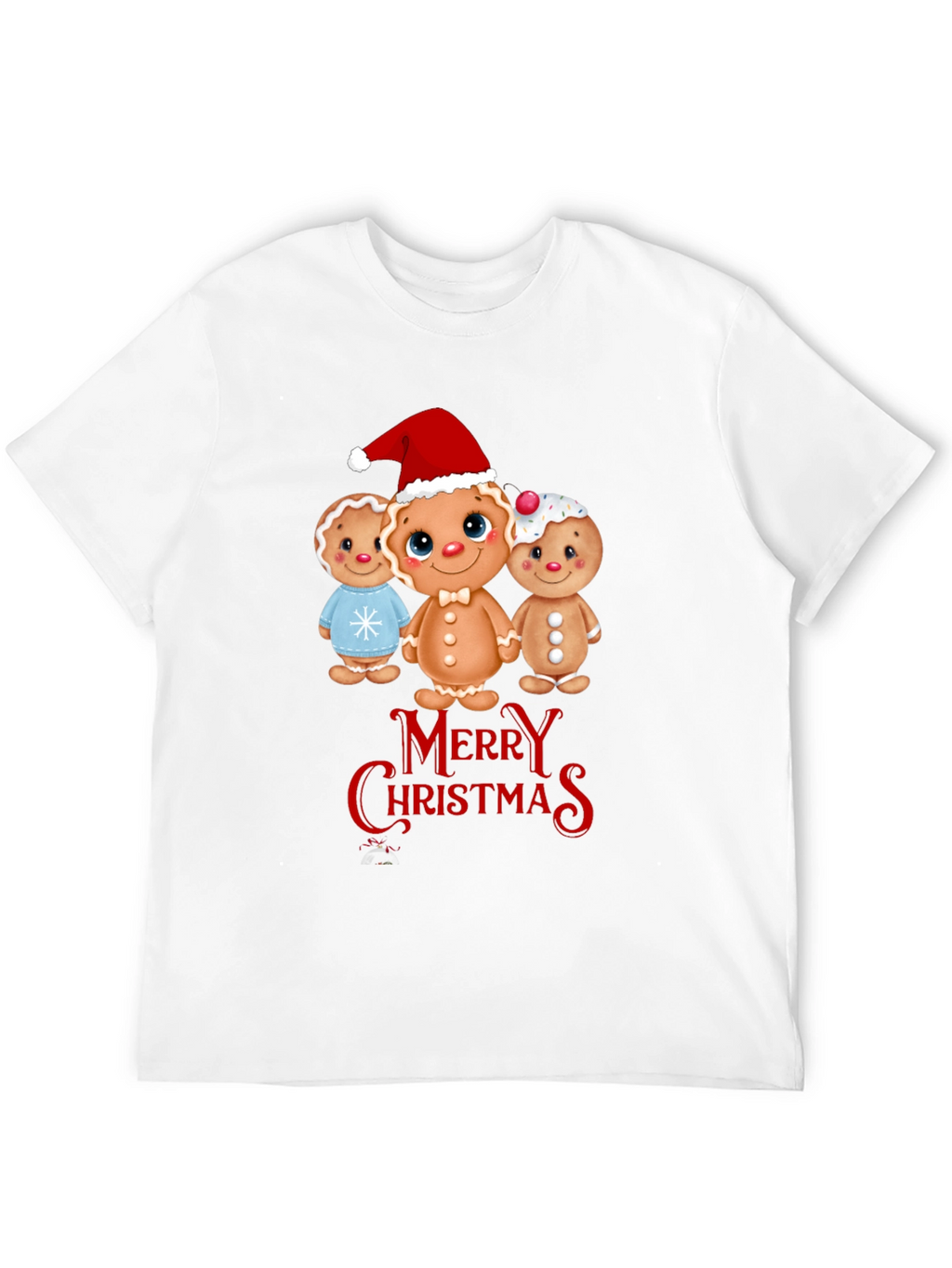 Gingerbread Merry Christmas T-Shirt