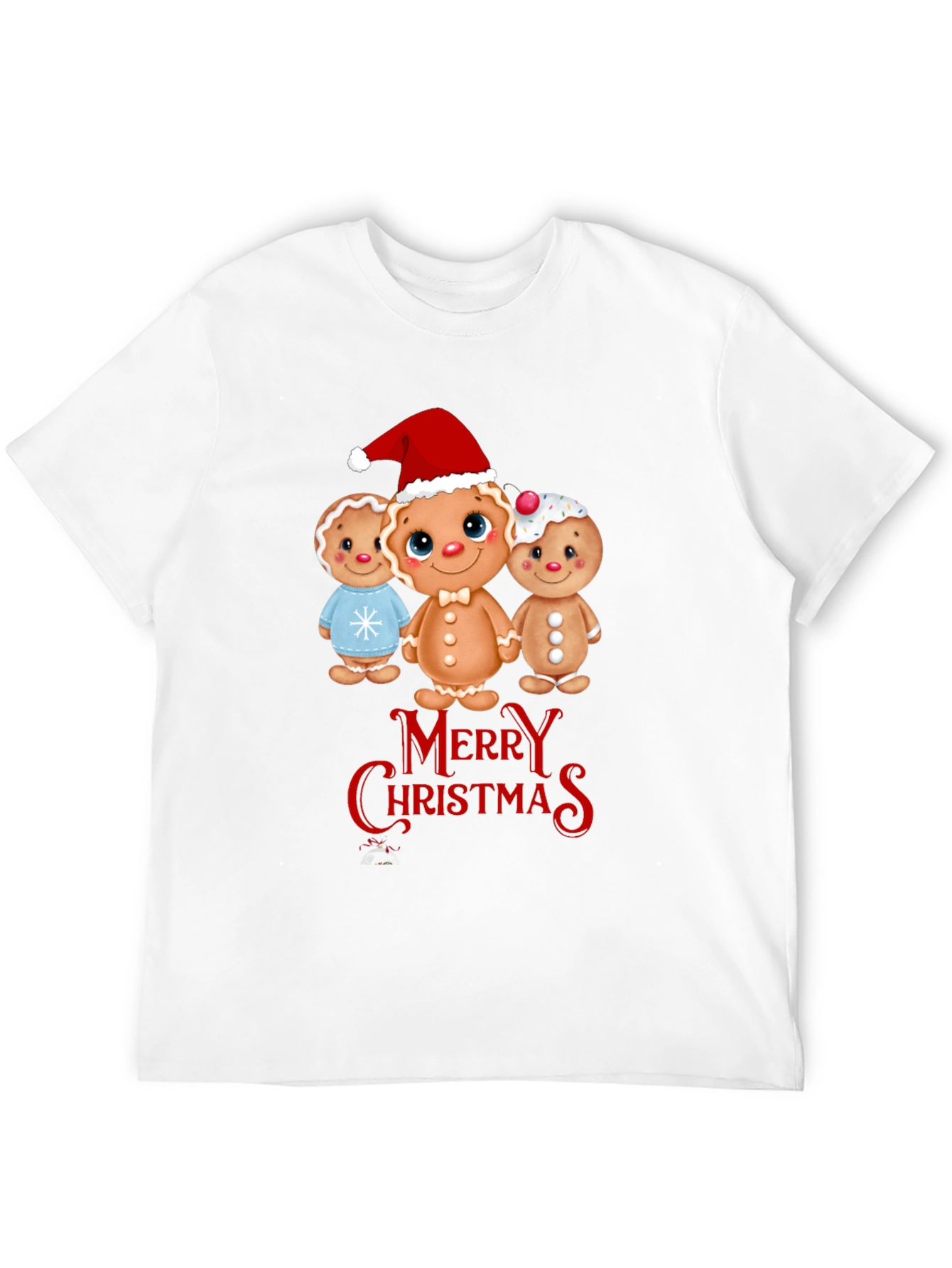 Gingerbread Merry Christmas T-Shirt