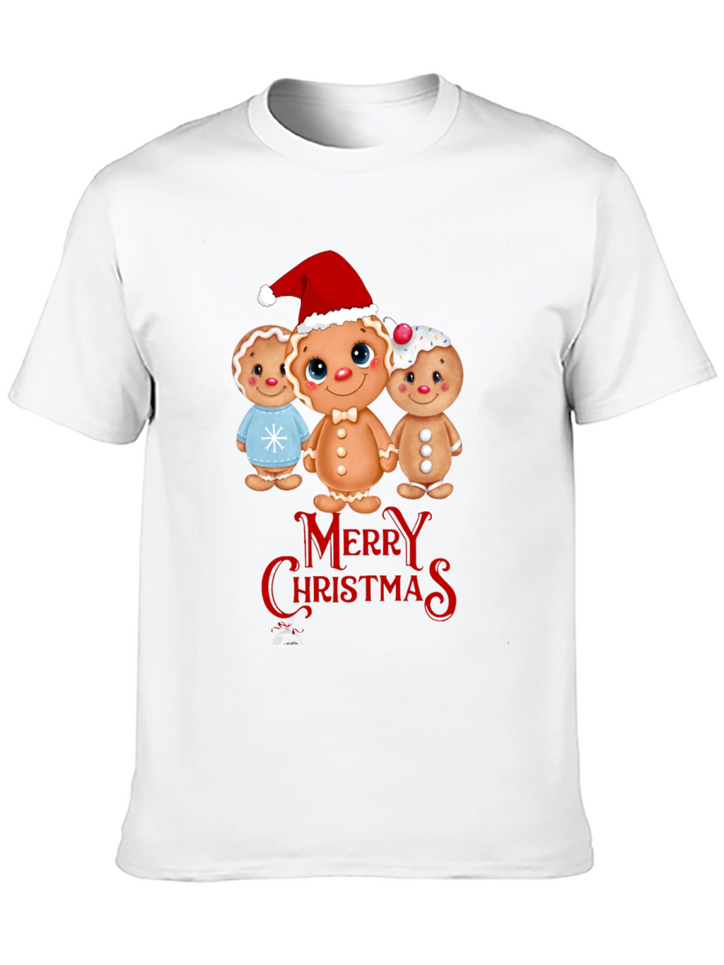 Gingerbread Merry Christmas T-Shirt