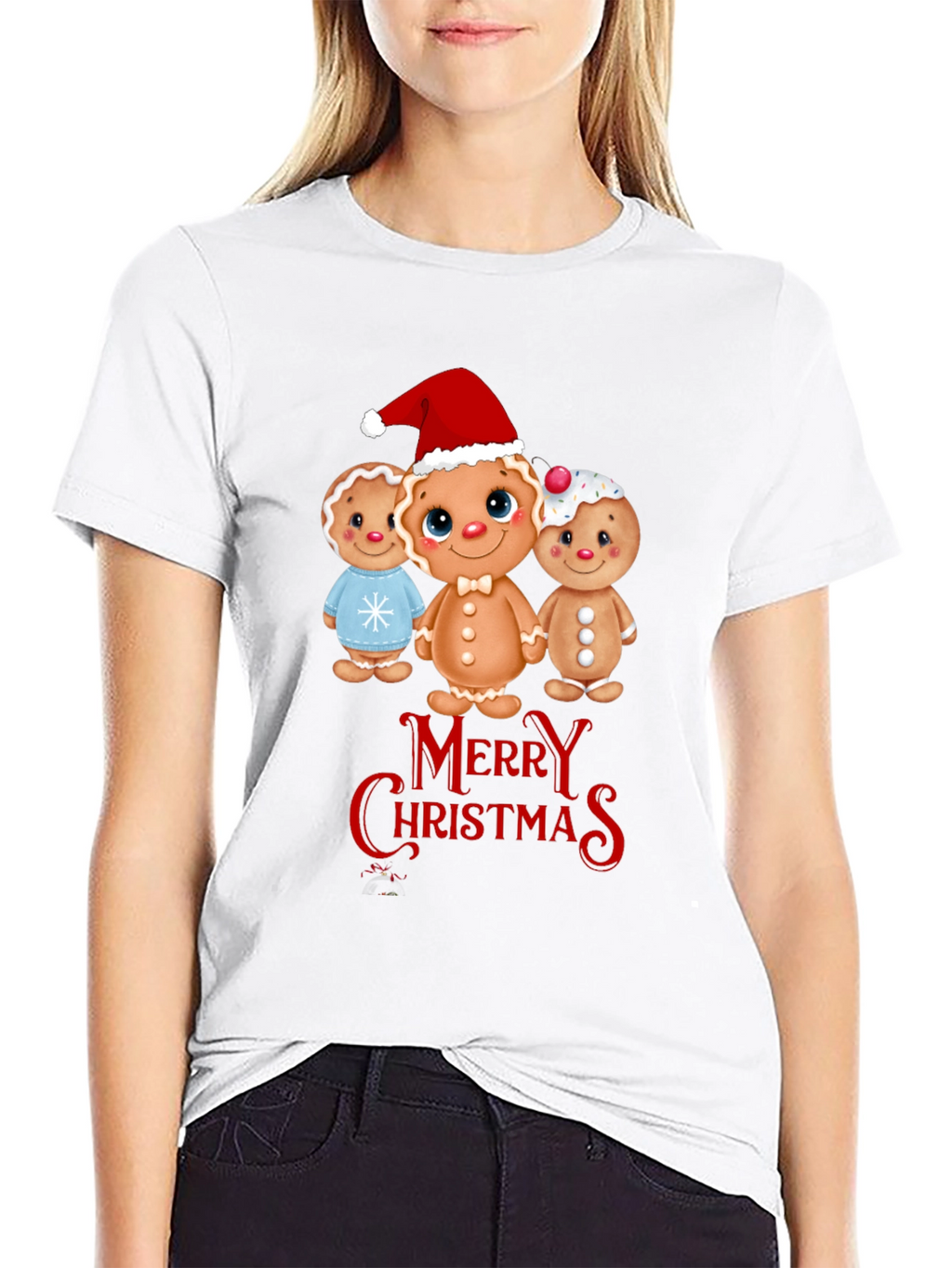 Gingerbread Merry Christmas T-Shirt