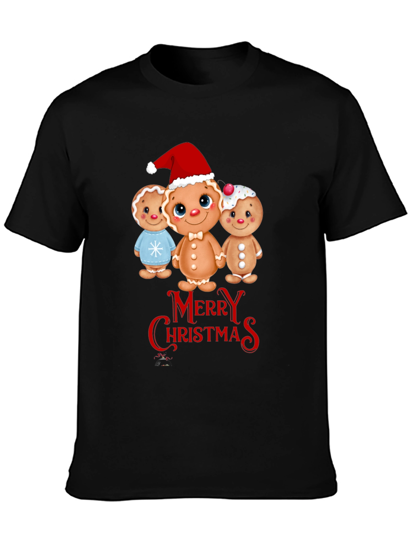 Gingerbread Merry Christmas T-Shirt