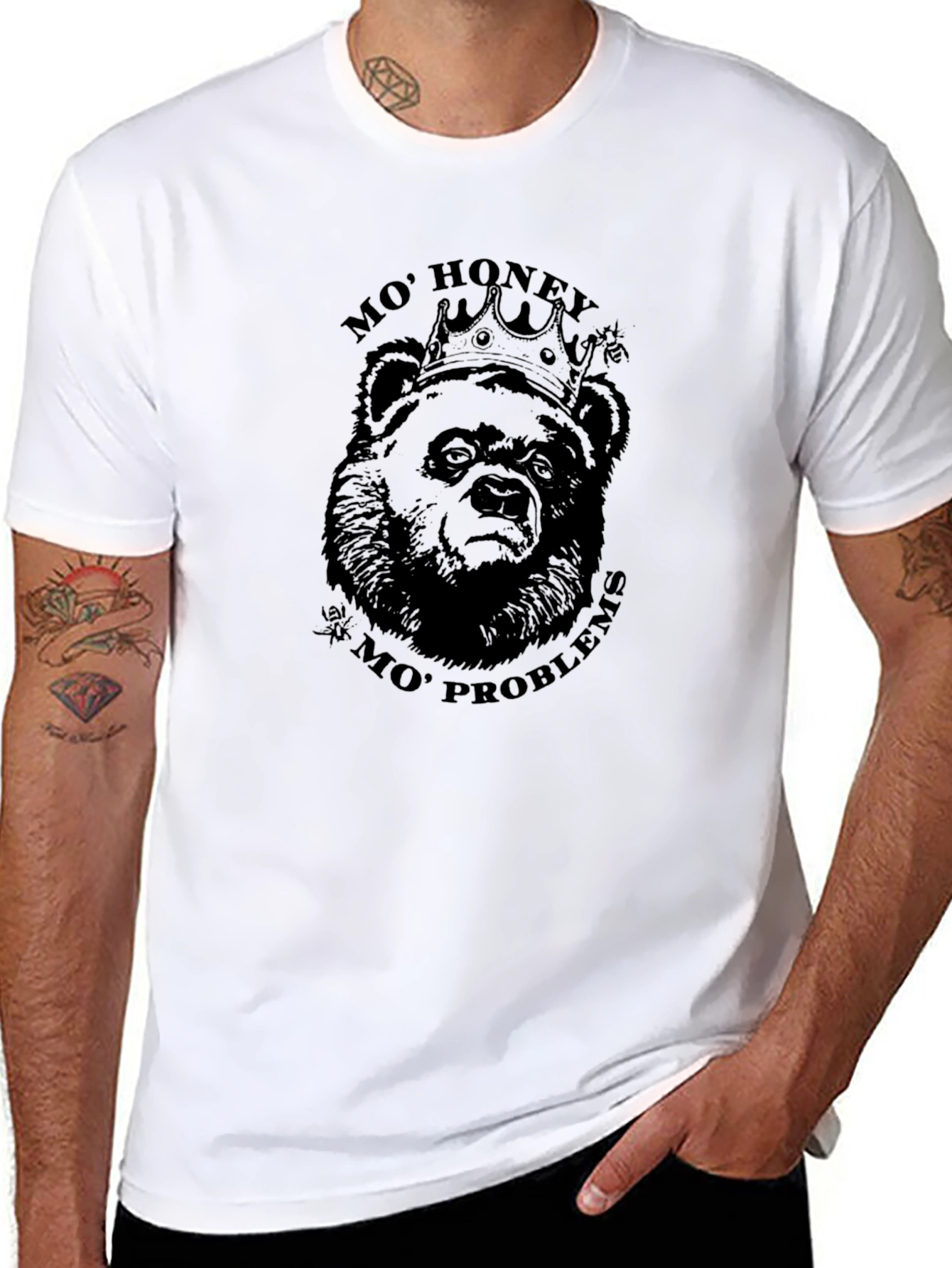 Mo Honey Mo Problems Bear T-Shirt