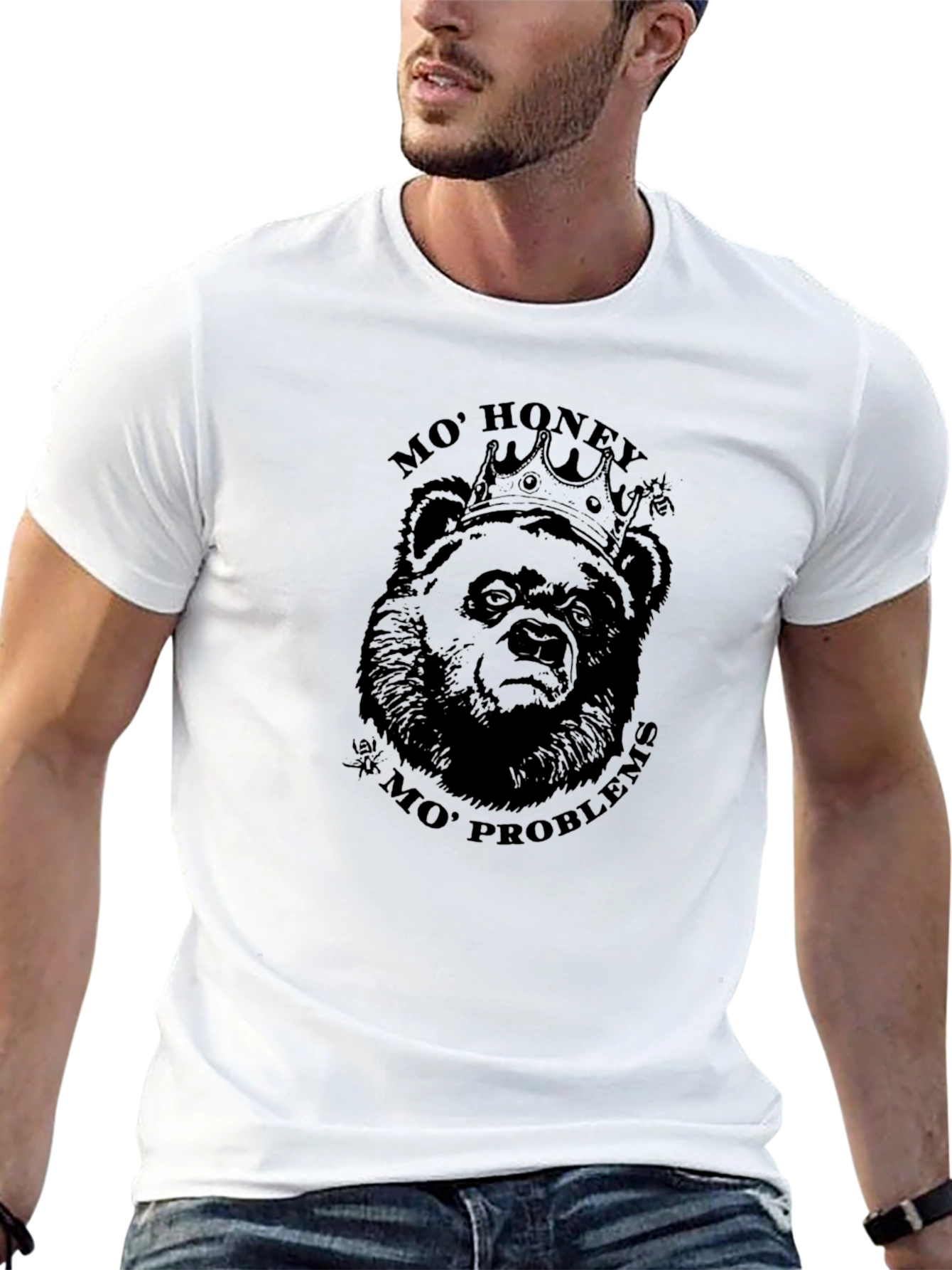 Mo Honey Mo Problems Bear T-Shirt