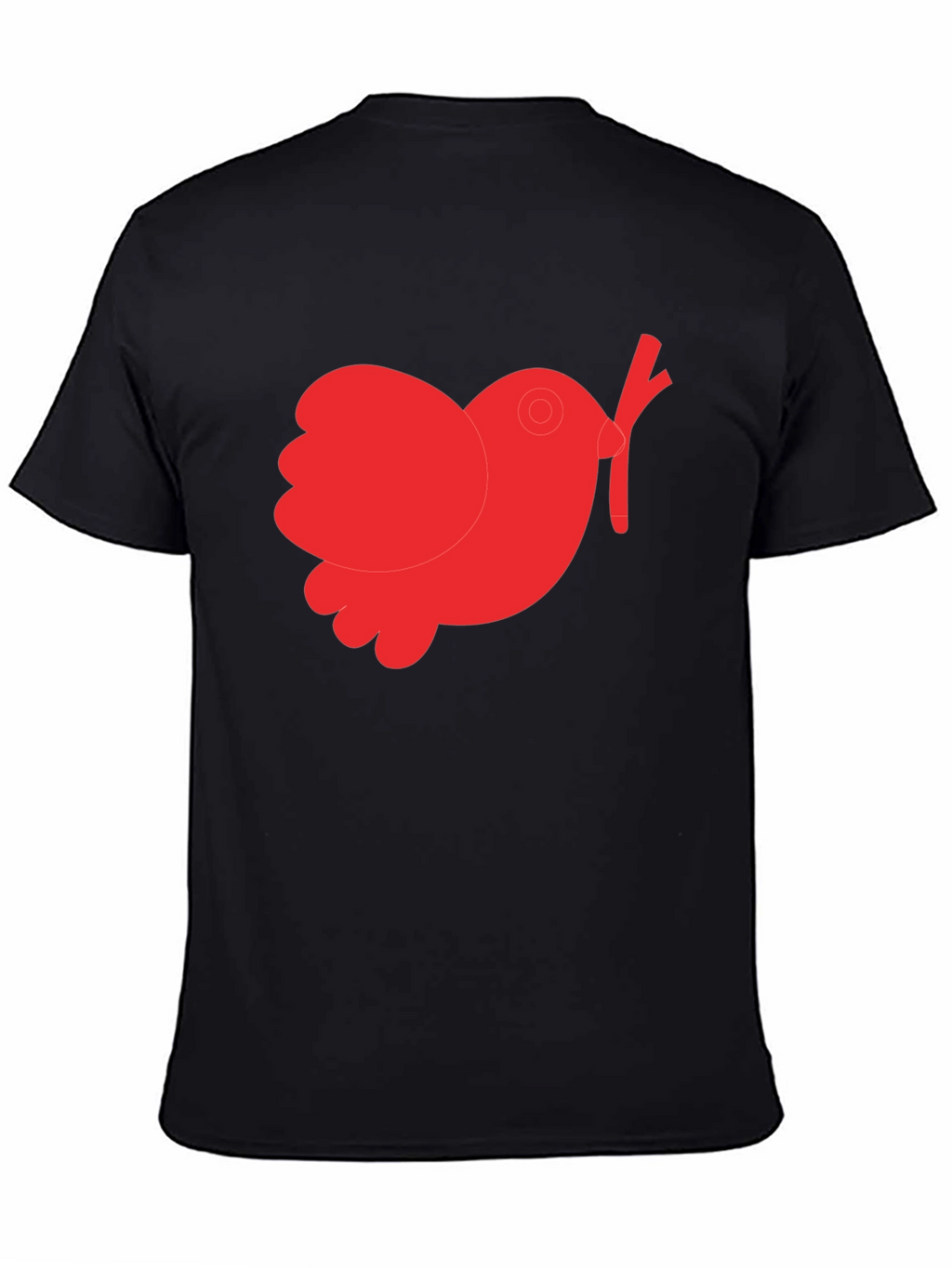 Peace Dove Graphic Tee - Black