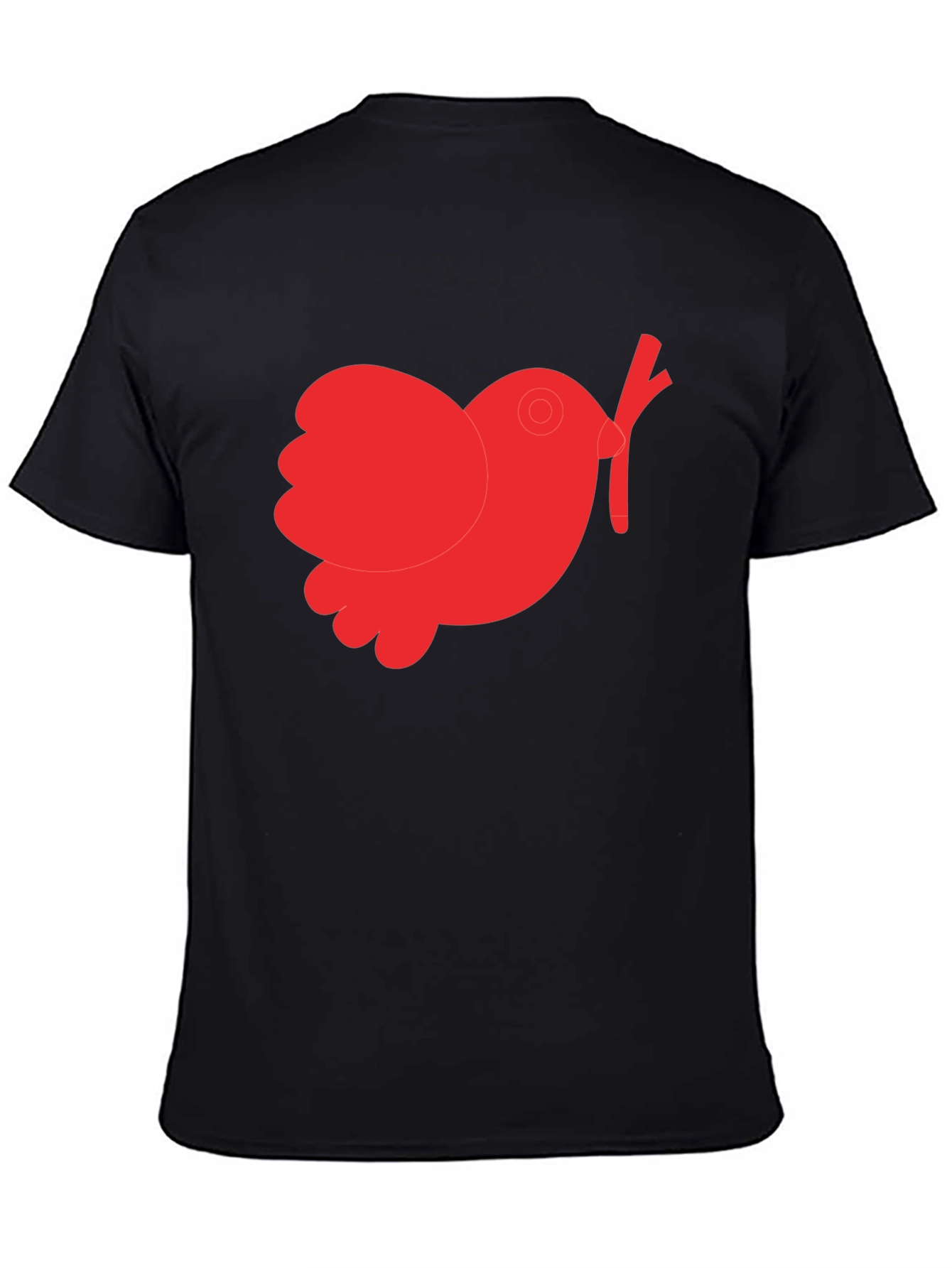 Peace Dove Graphic Tee - Black