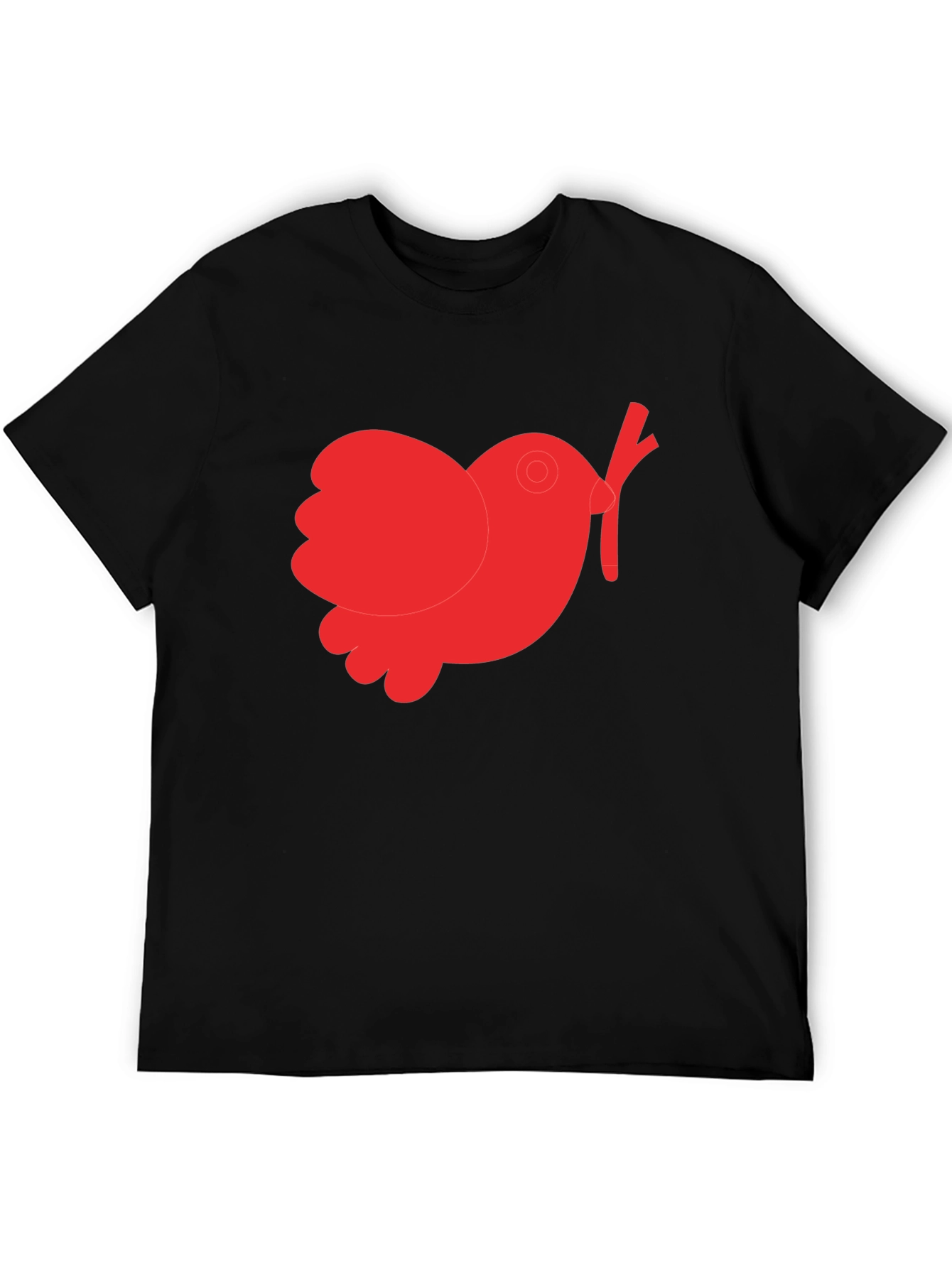 Peace Dove Graphic Tee - Black