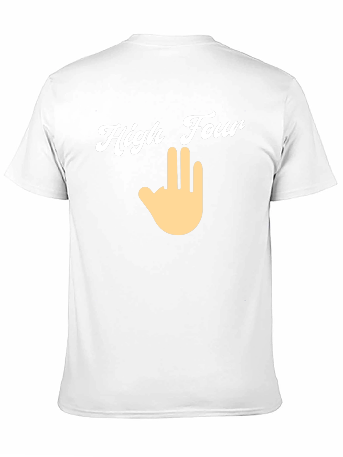 High Four Novelty Graphic T-Shirt