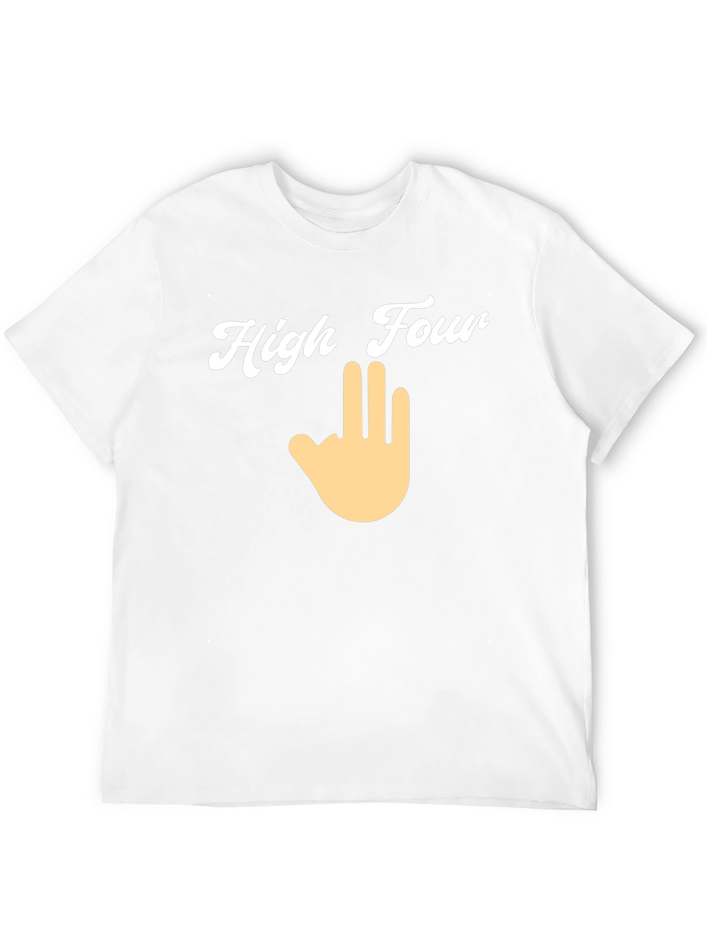 High Four Novelty Graphic T-Shirt