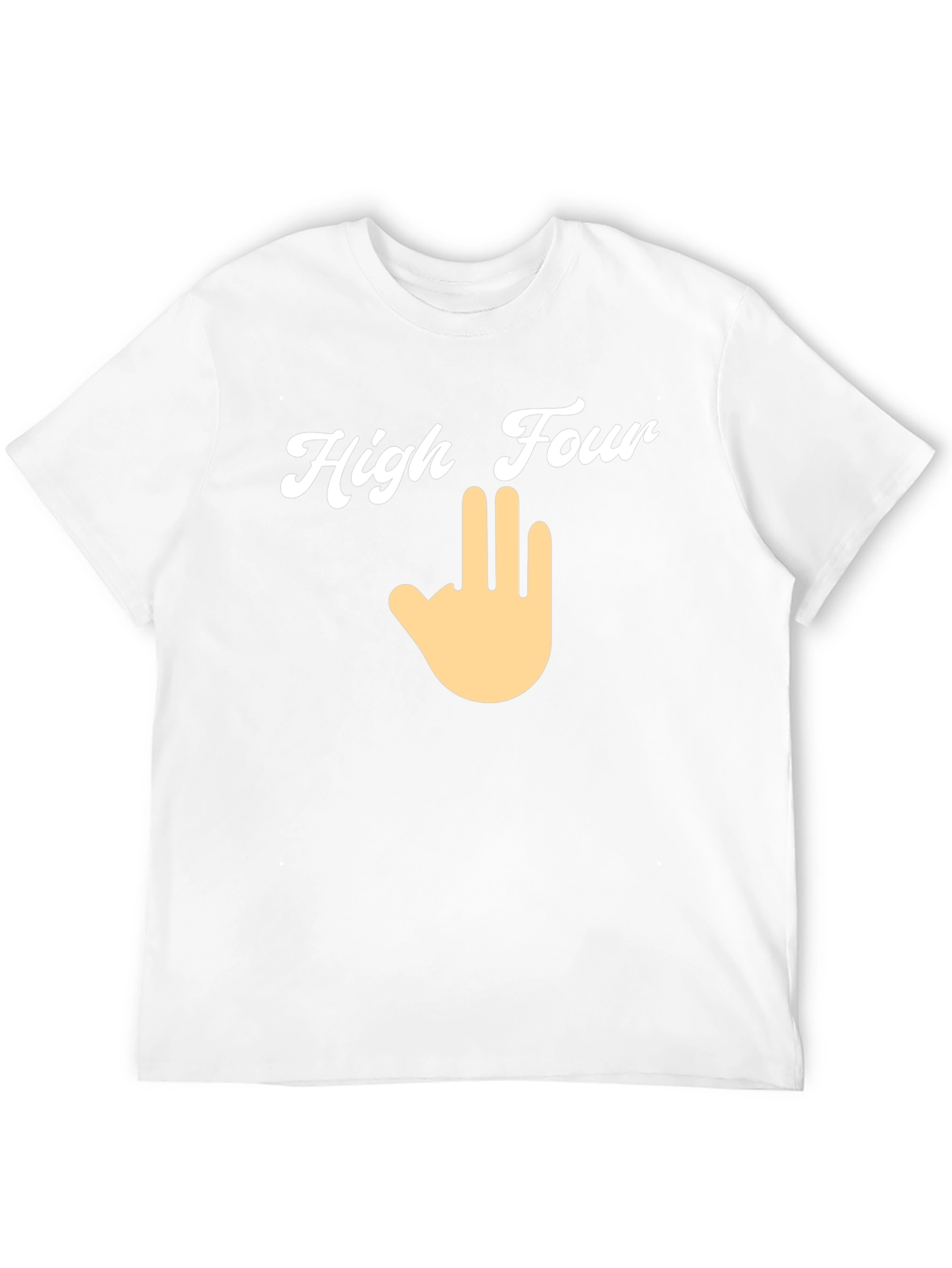 High Four Novelty Graphic T-Shirt