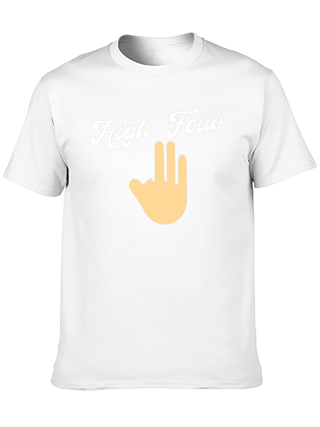 High Four Novelty Graphic T-Shirt