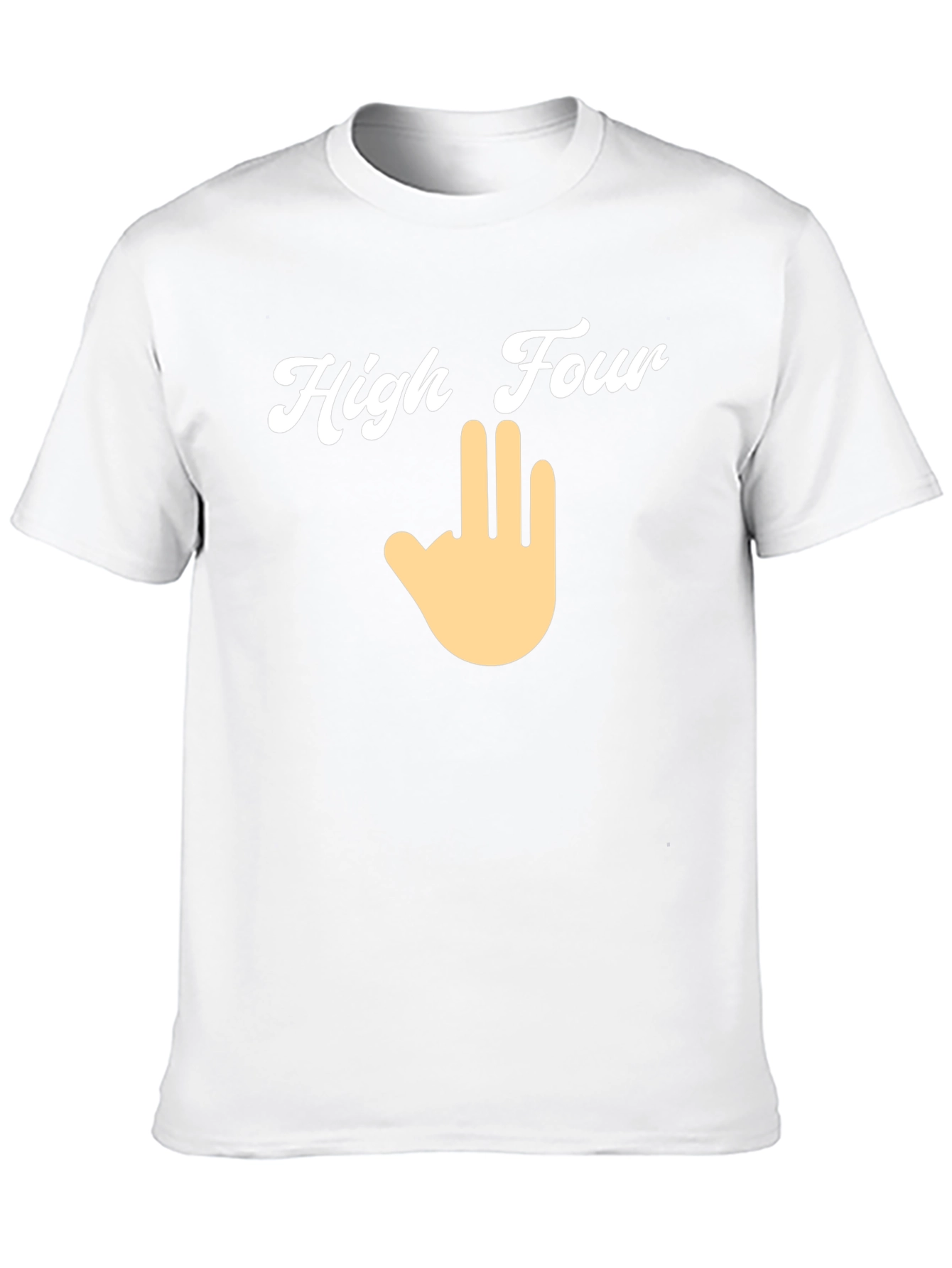 High Four Novelty Graphic T-Shirt