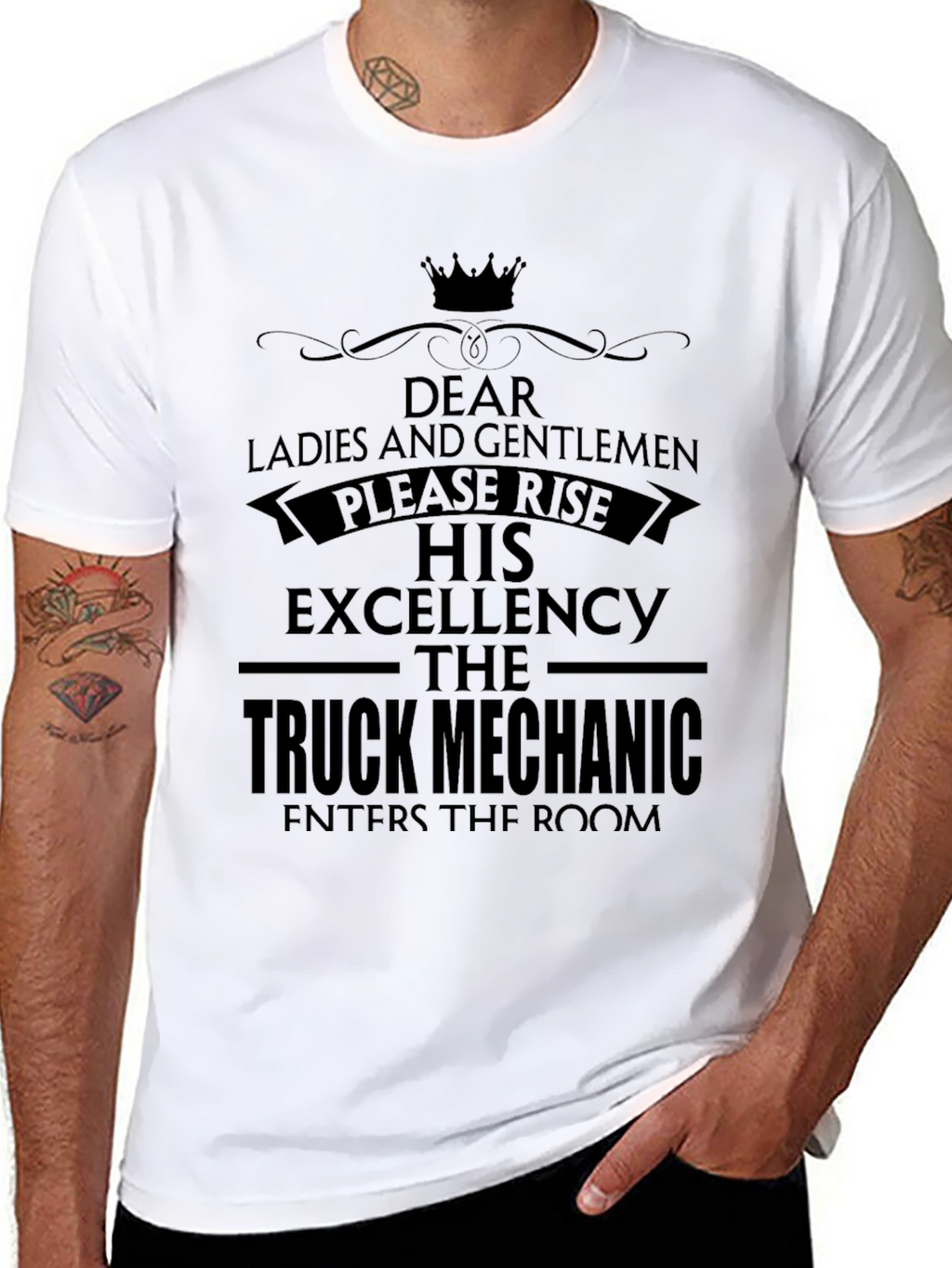 Truck Mechanic T-Shirt - His Excellency