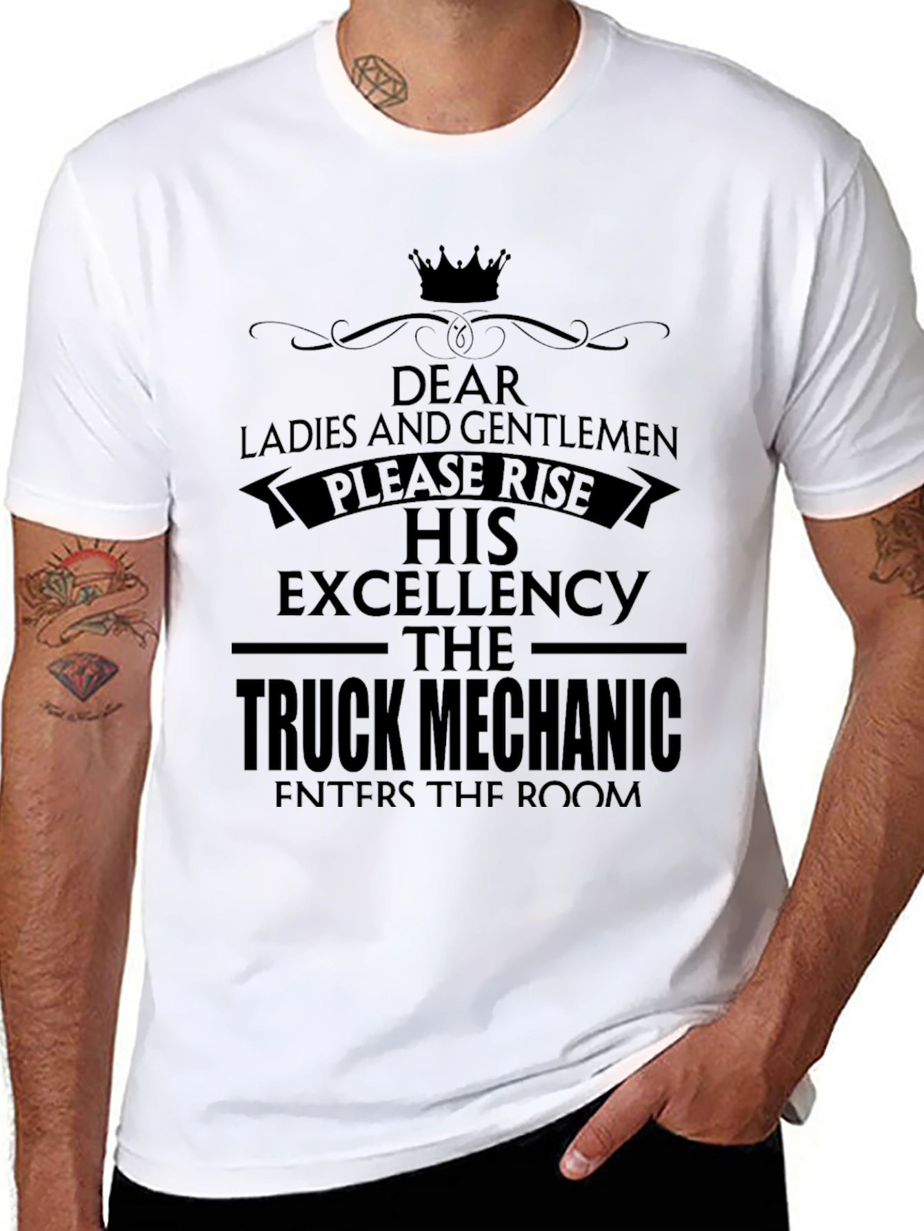 Truck Mechanic T-Shirt - His Excellency