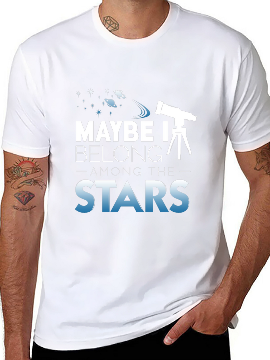 Maybe I Belong Among The Stars T-Shirt