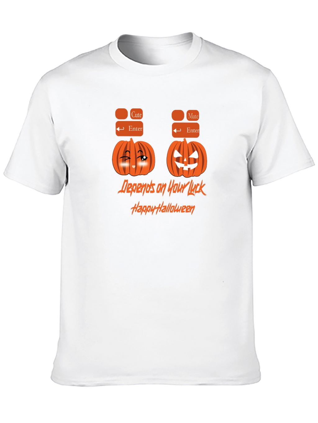 Halloween Pumpkin Graphic T-Shirt