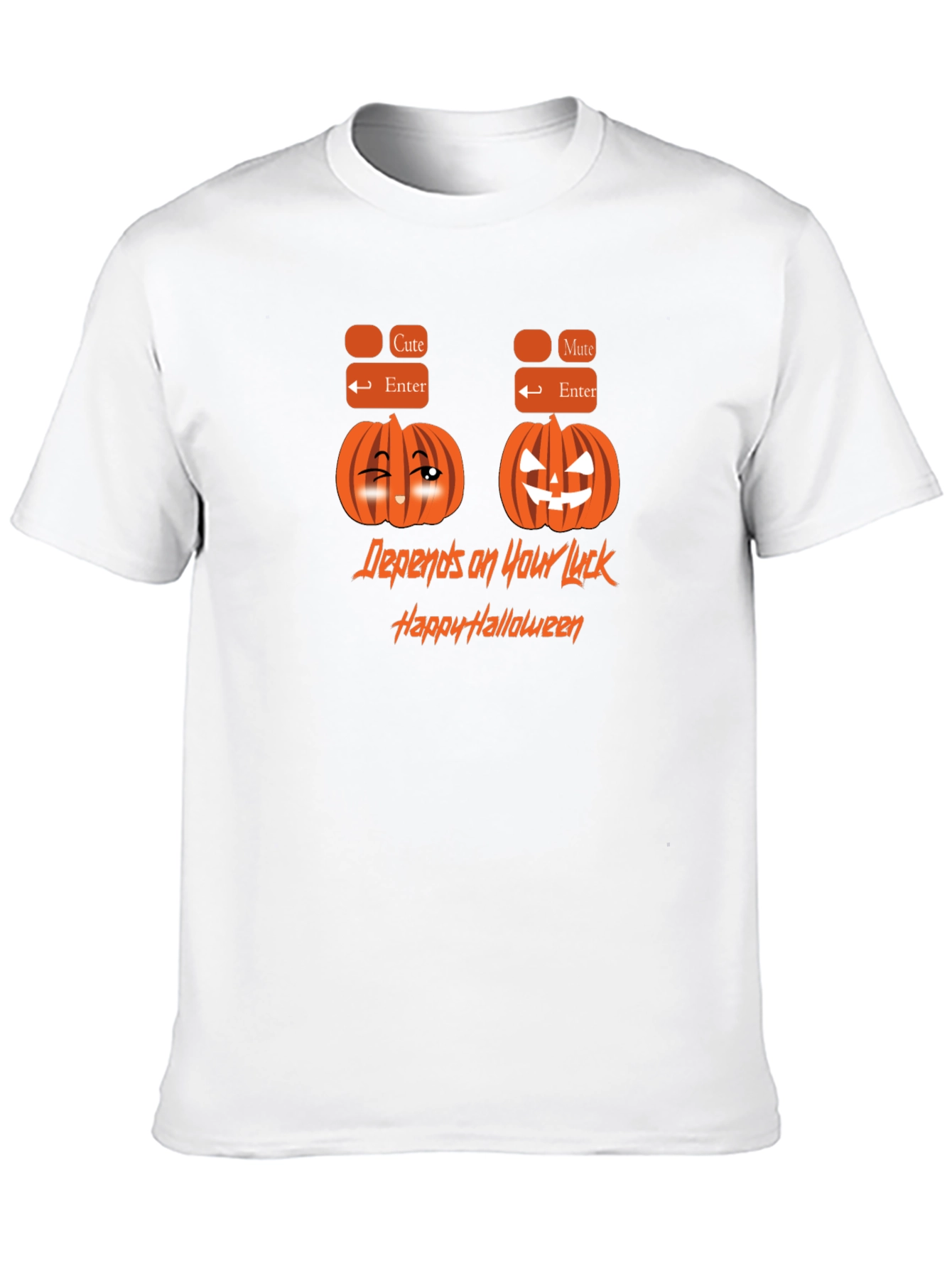 Halloween Pumpkin Graphic T-Shirt