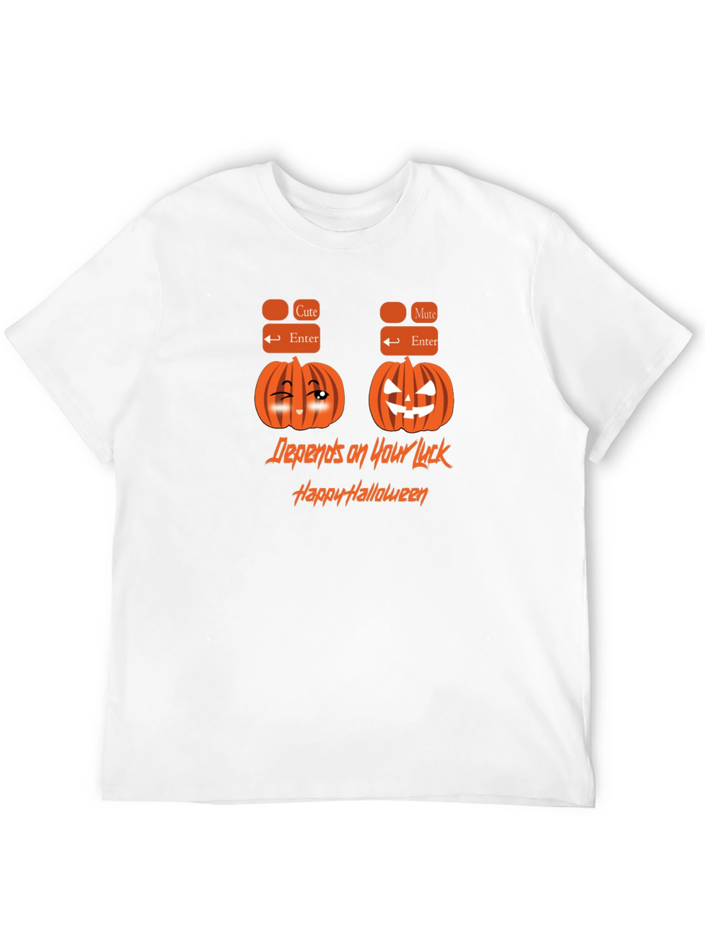 Halloween Pumpkin Graphic T-Shirt