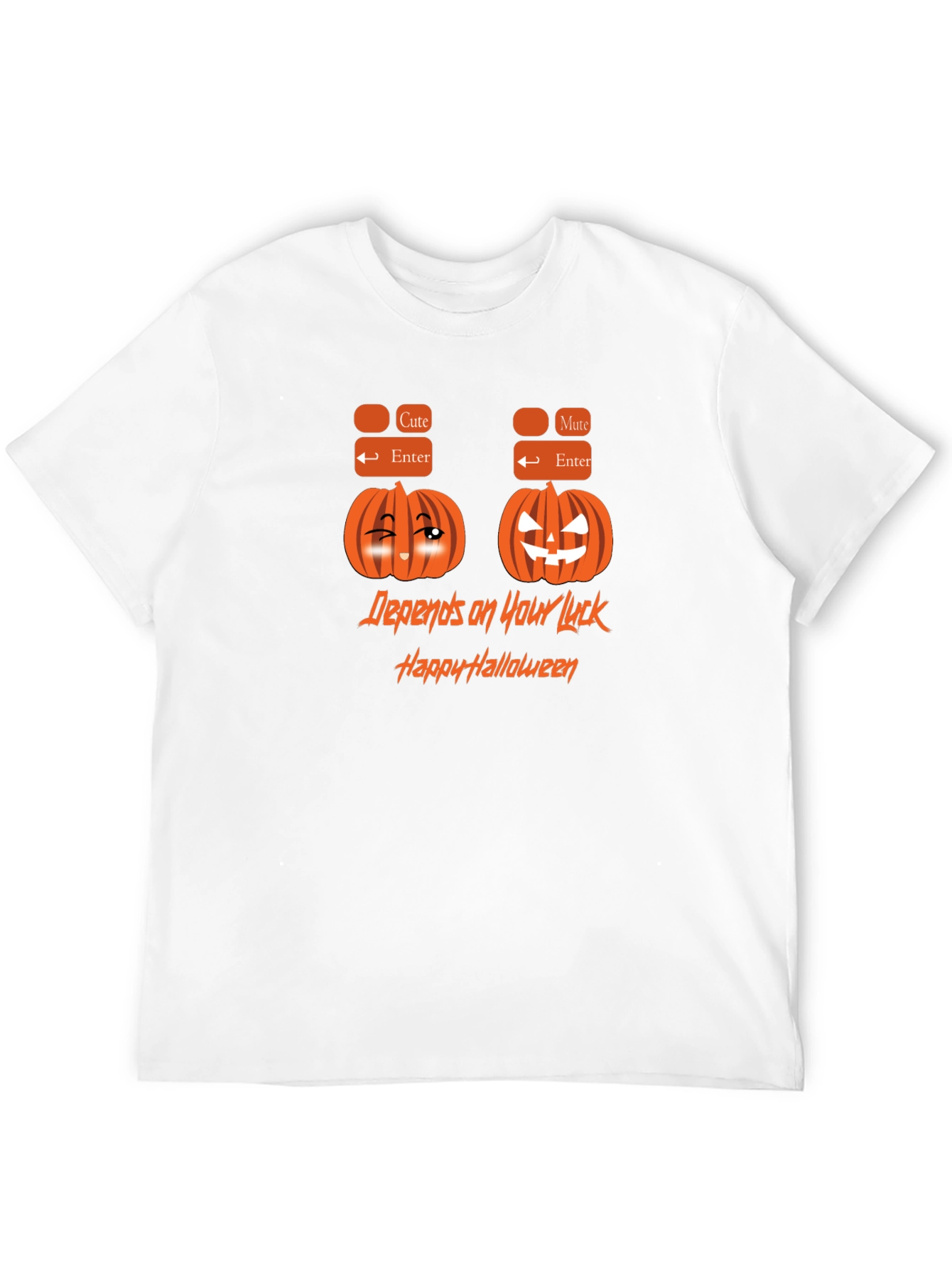 Halloween Pumpkin Graphic T-Shirt