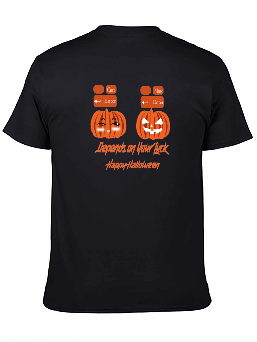 Halloween Pumpkin Graphic T-Shirt