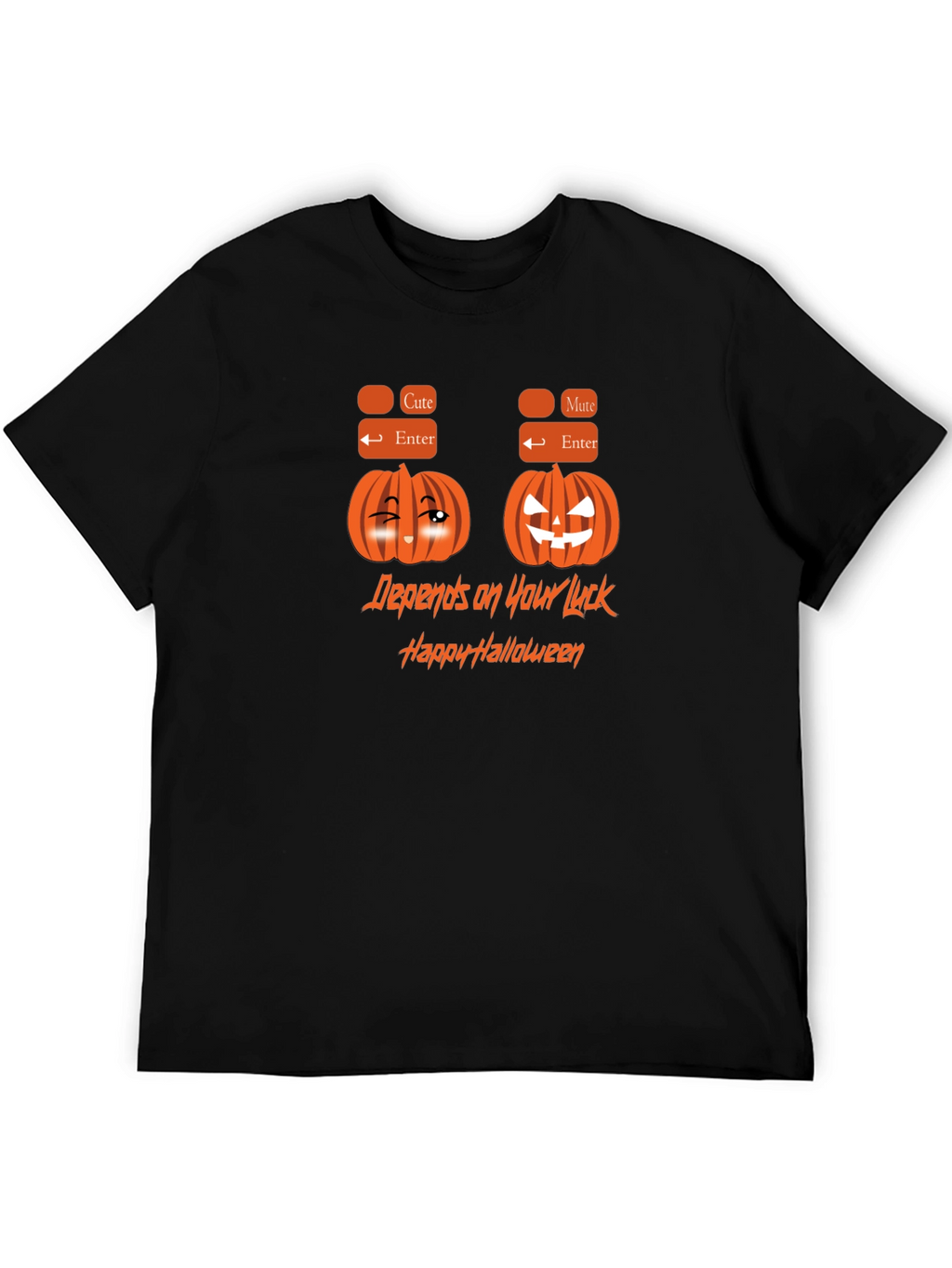 Halloween Pumpkin Graphic T-Shirt