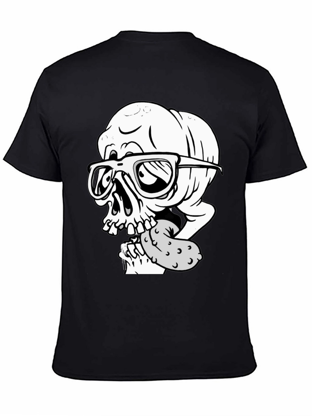 Skull with Pickle Graphic Tee