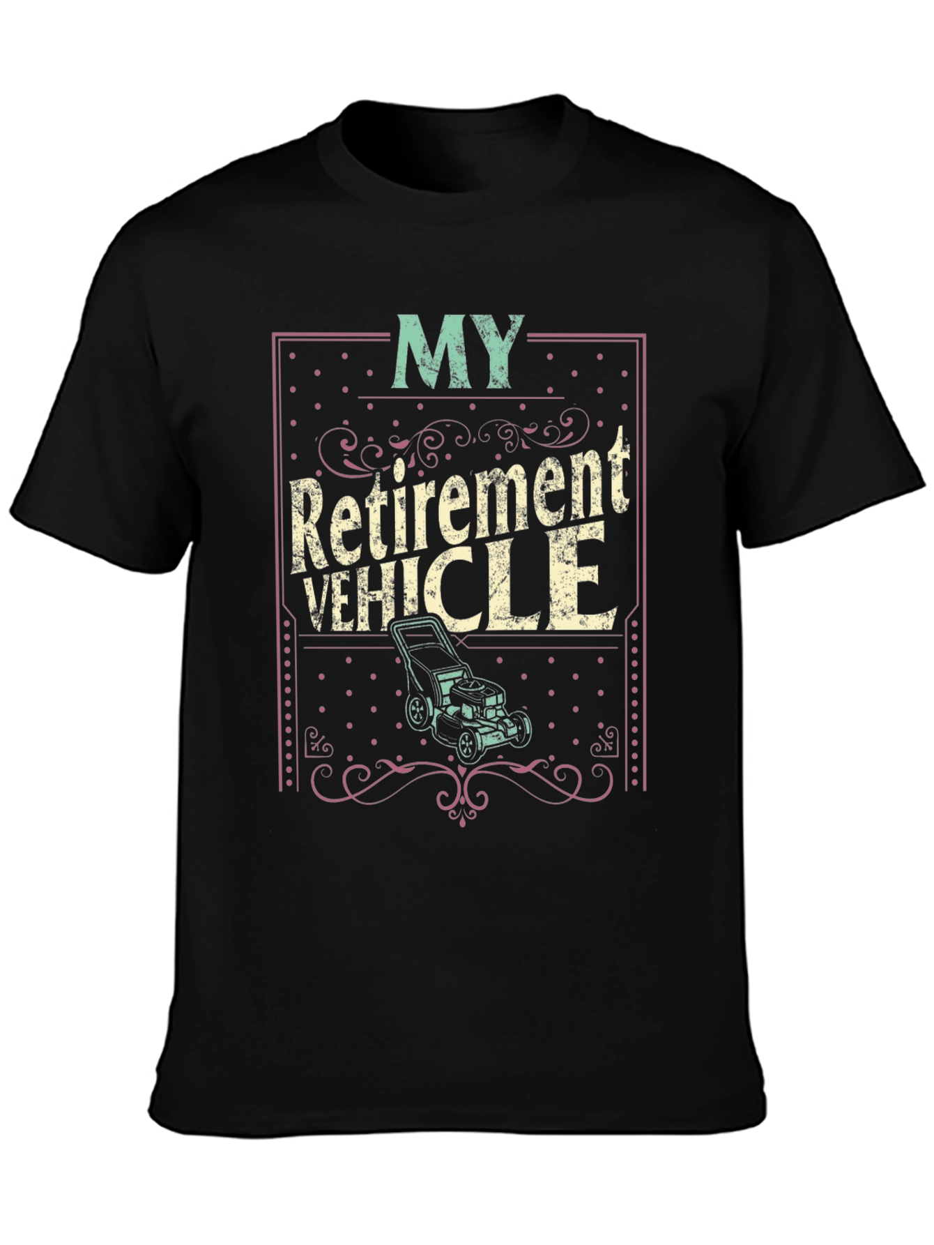 Retirement Vehicle Graphic T-Shirt