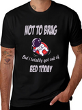 Humorous Astronaut T-Shirt: Not to Brag