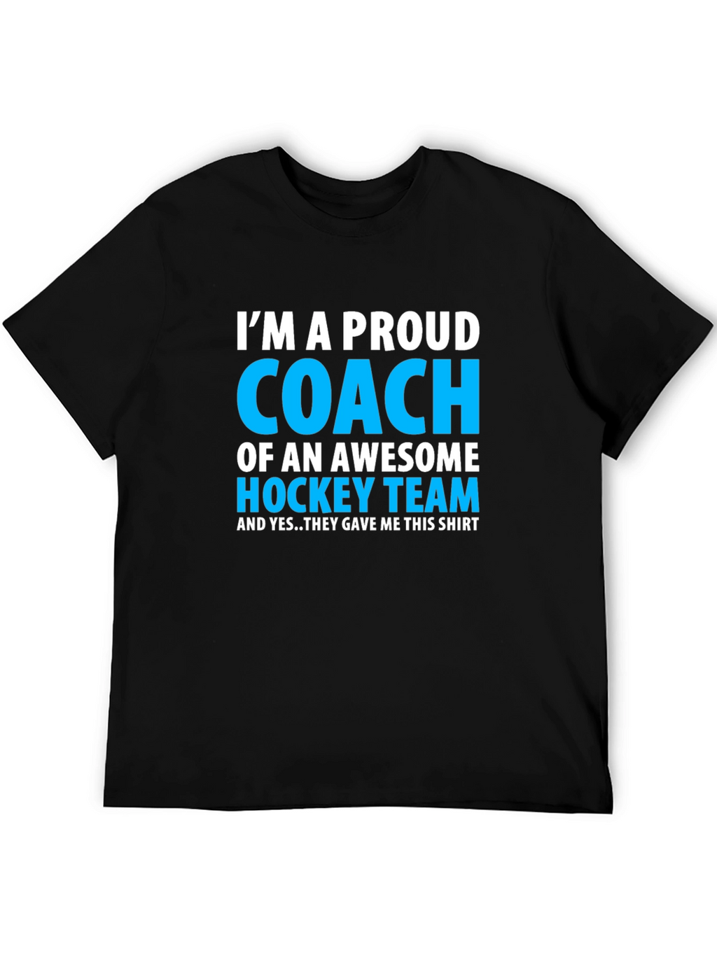 Proud Hockey Coach T-Shirt - Awesome Team Gift