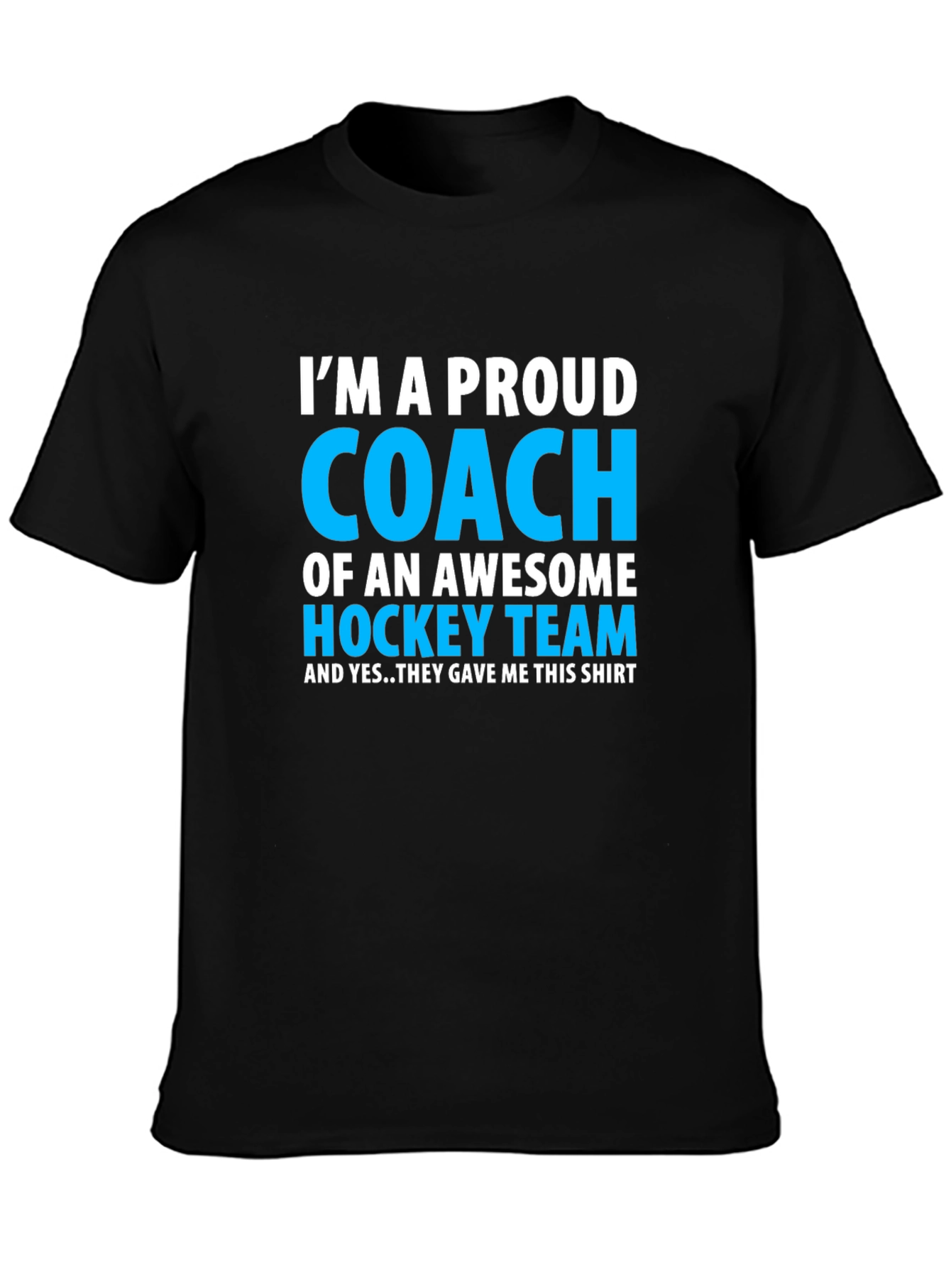 Proud Hockey Coach T-Shirt - Awesome Team Gift