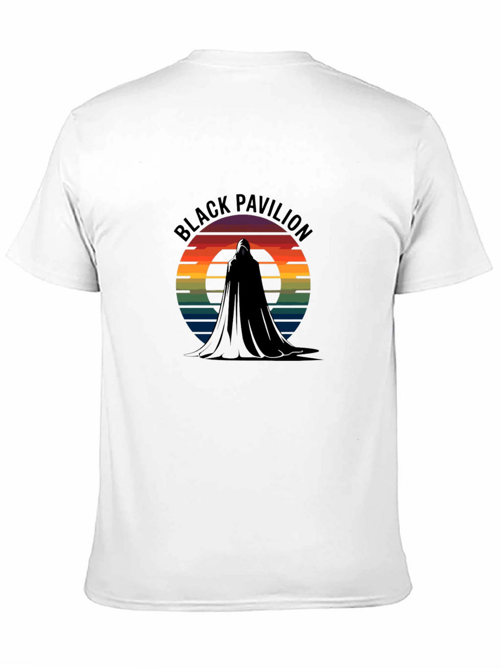 Black Pavilion Retro Graphic T-Shirt