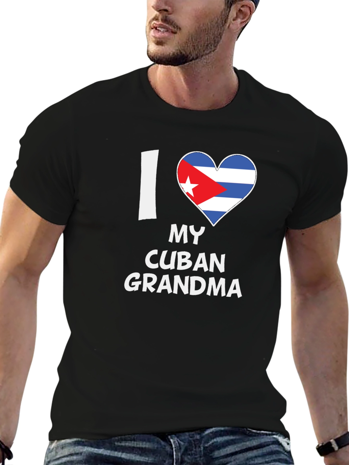I Love My Cuban Grandma - Novelty T-Shirt