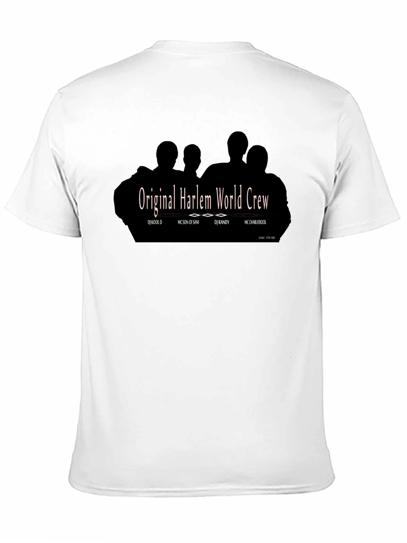 Original Harlem World Crew Black T-Shirt