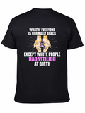 Vitiligo Awareness T-Shirt - Equality Design