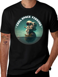 Cool Space Fishing T-Shirt