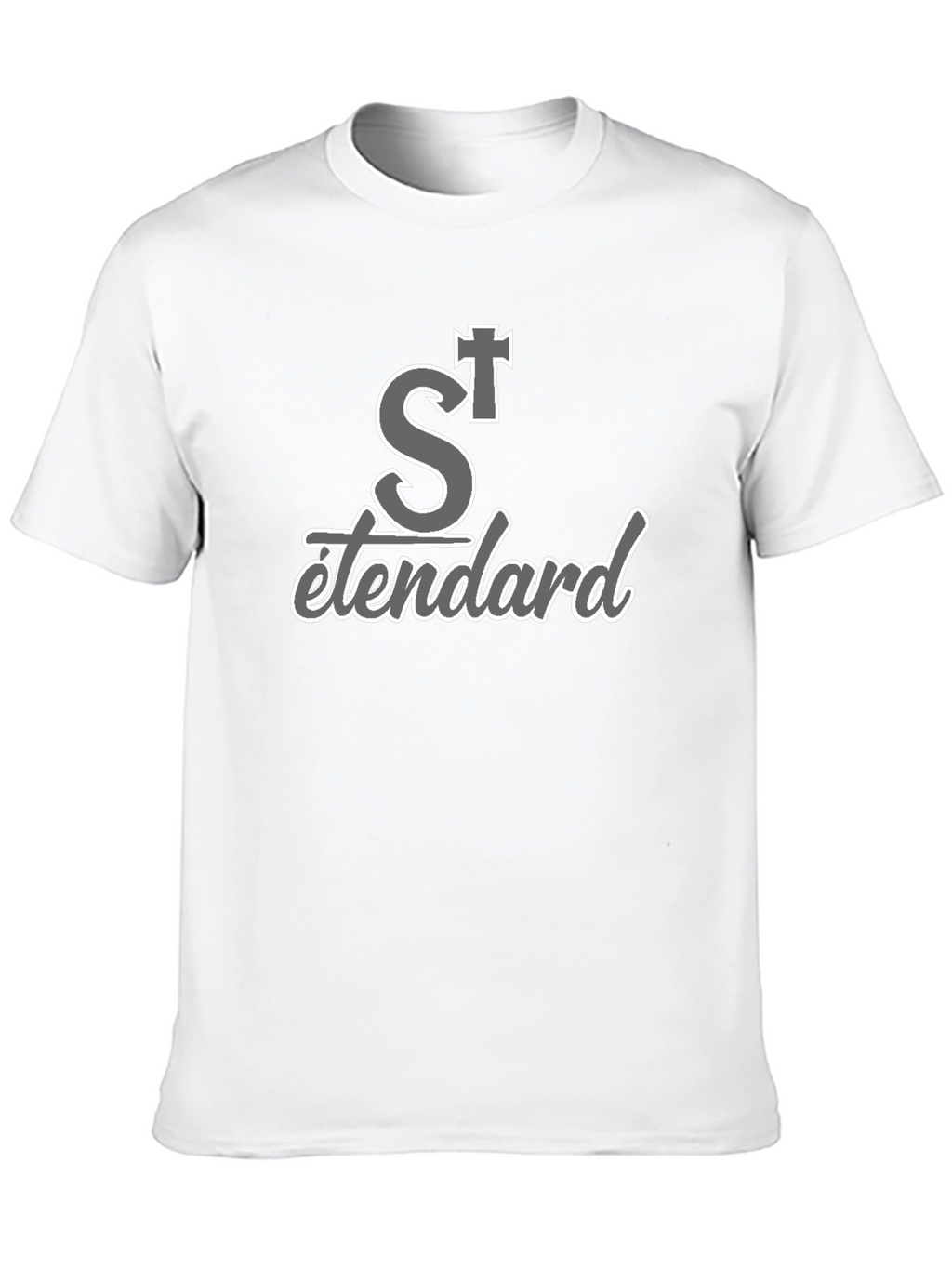 St Standard Black T-Shirt