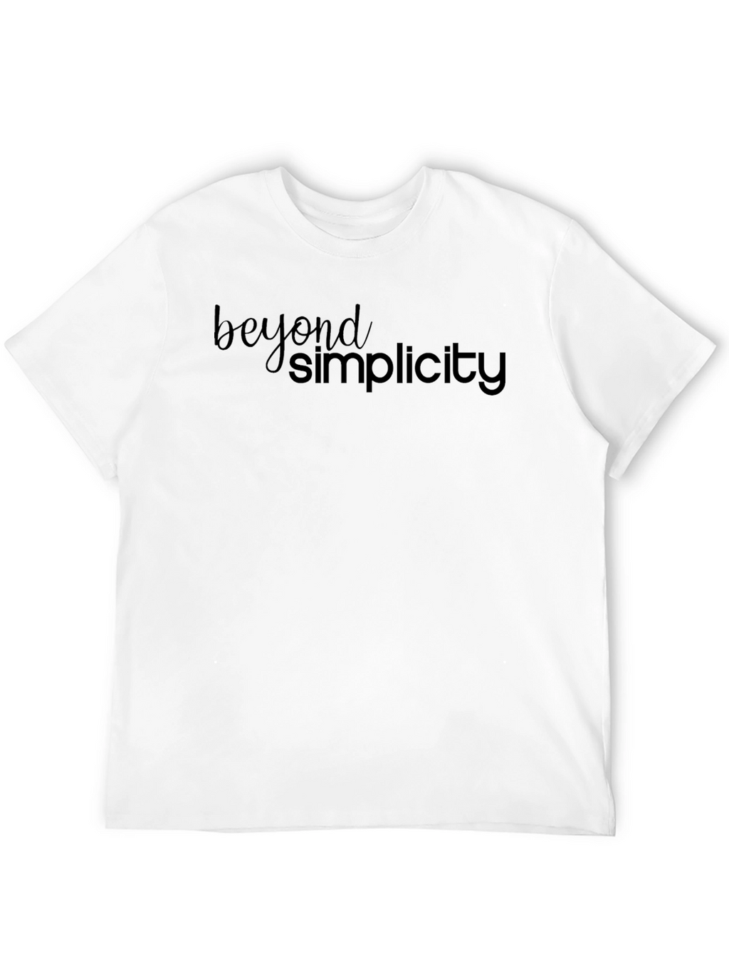 Beyond Simplicity Black Graphic Tee
