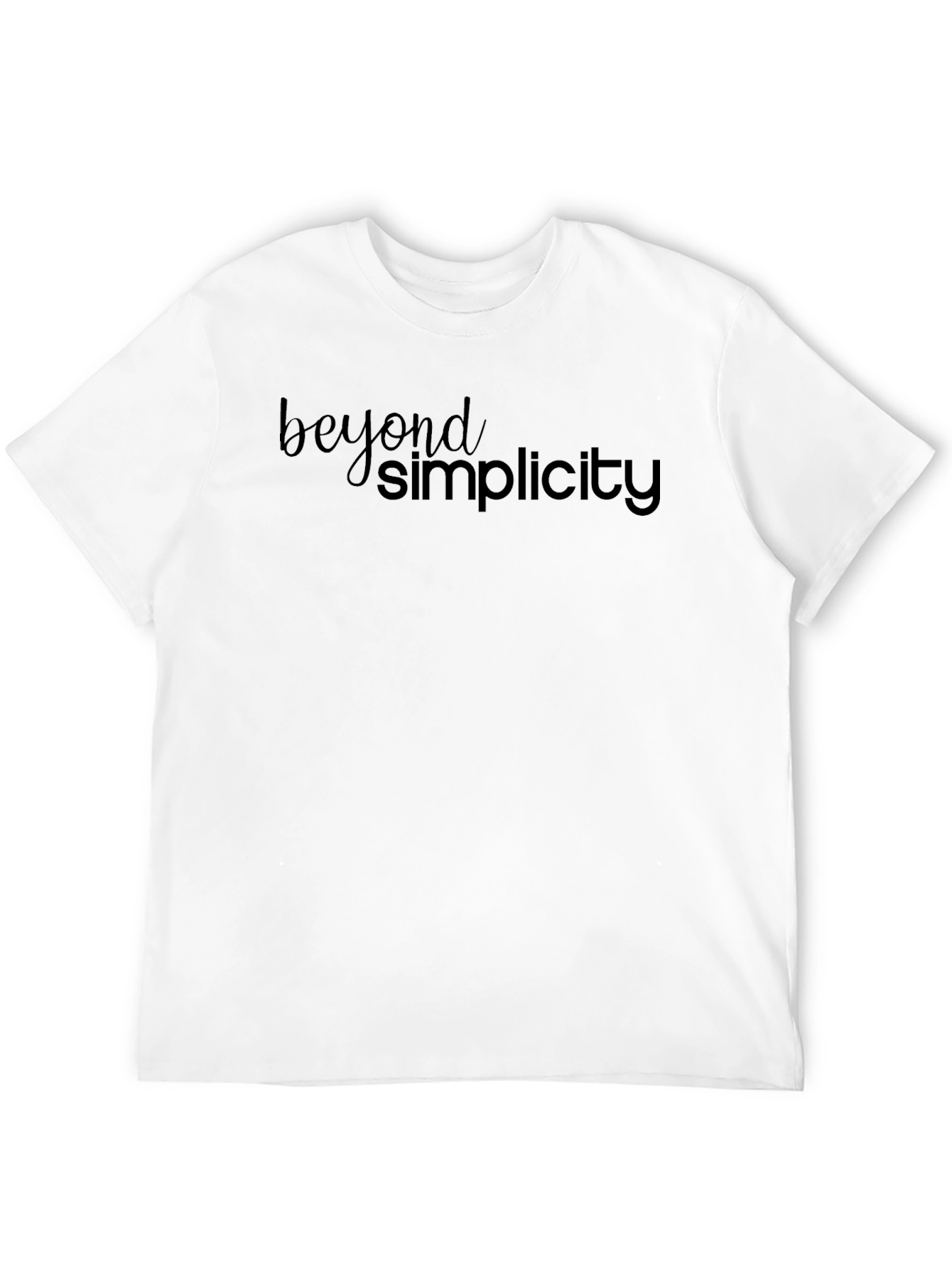 Beyond Simplicity Black Graphic Tee