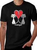 I Meow You Cat T-Shirt - Cute Graphic Tee