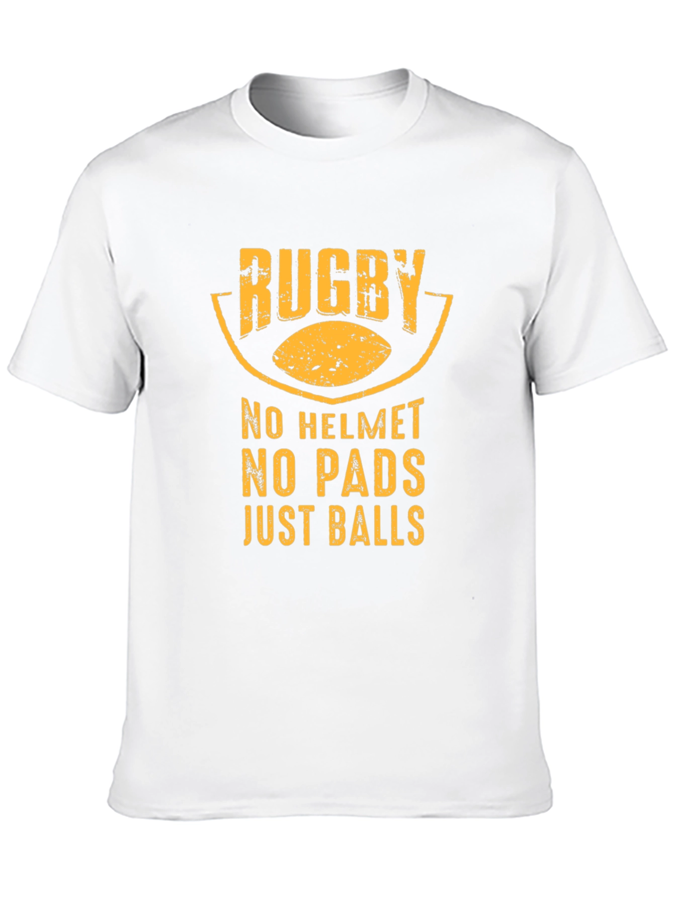 Rugby No Helmet No Pads T-Shirt