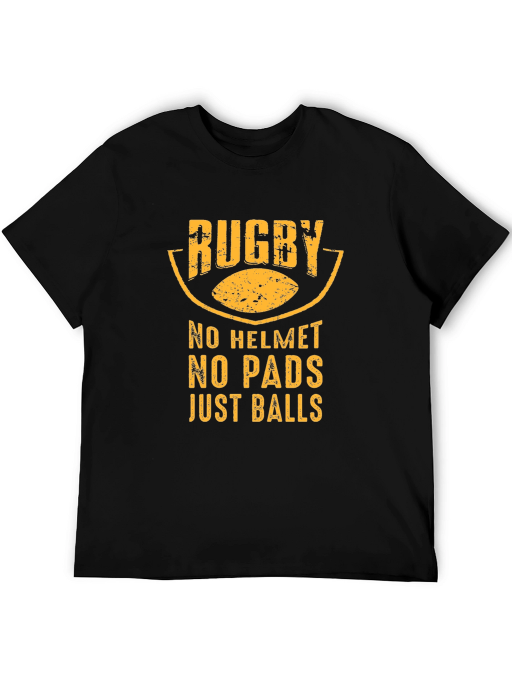 Rugby No Helmet No Pads T-Shirt