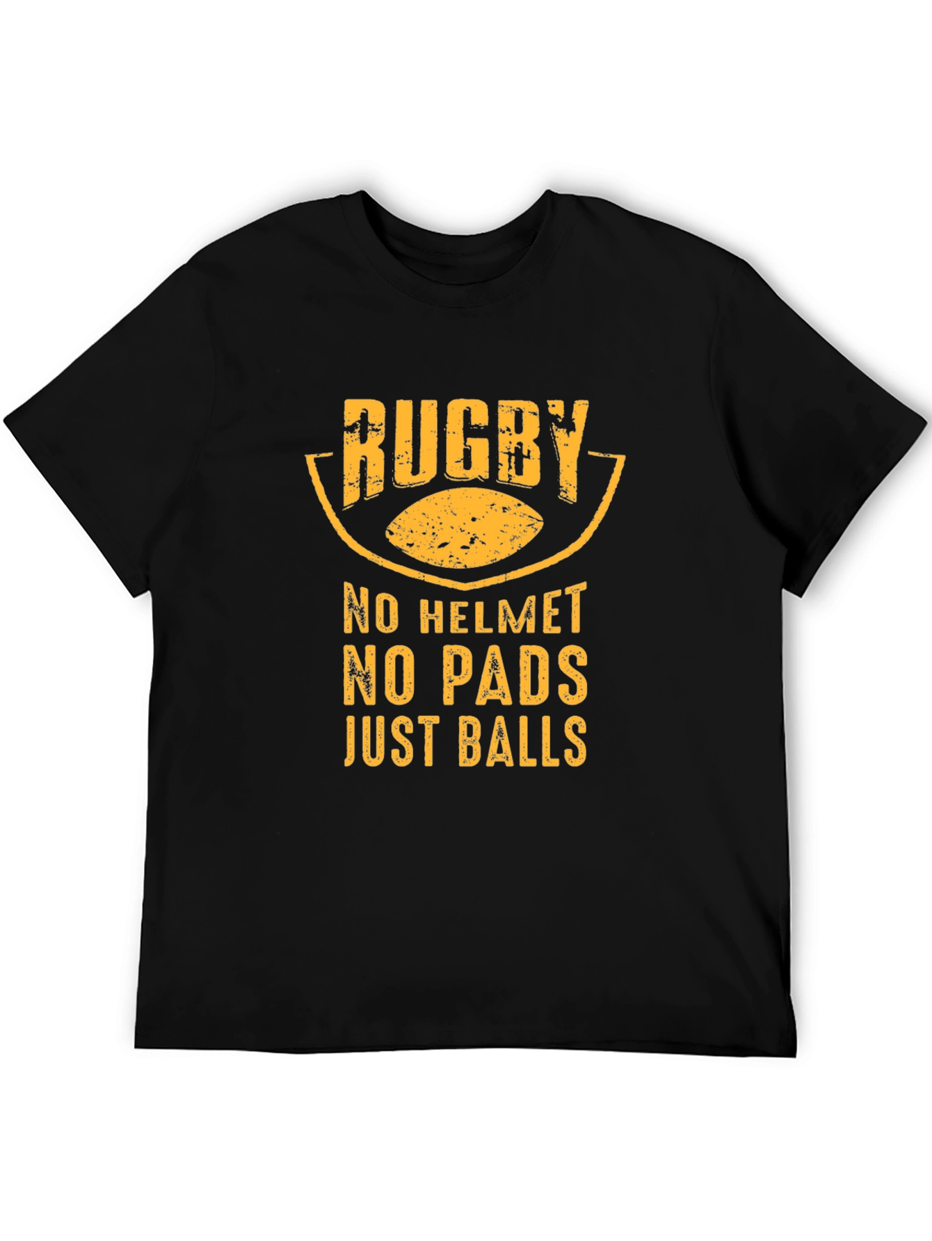 Rugby No Helmet No Pads T-Shirt