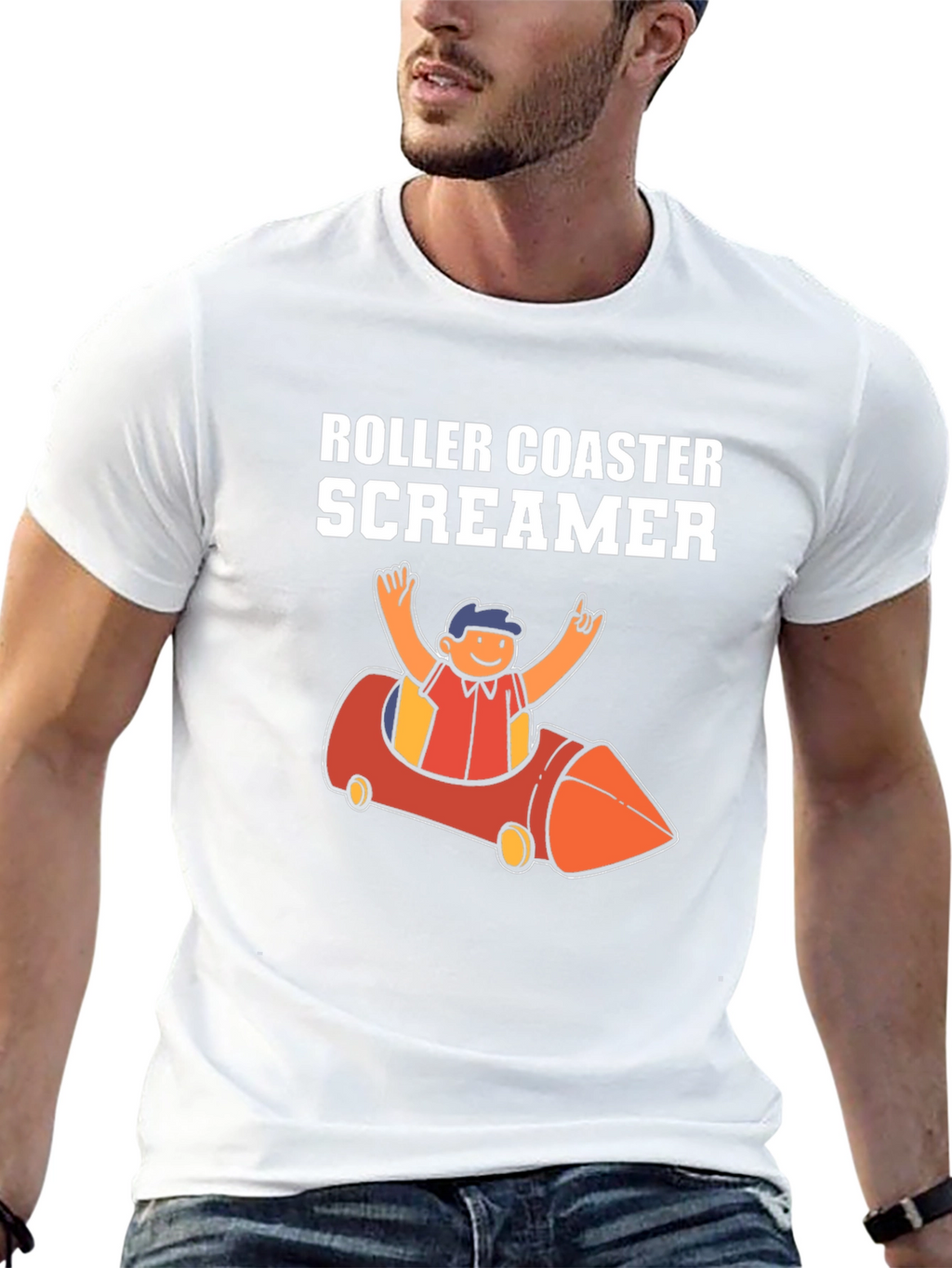 Roller Coaster Screamer T-Shirt
