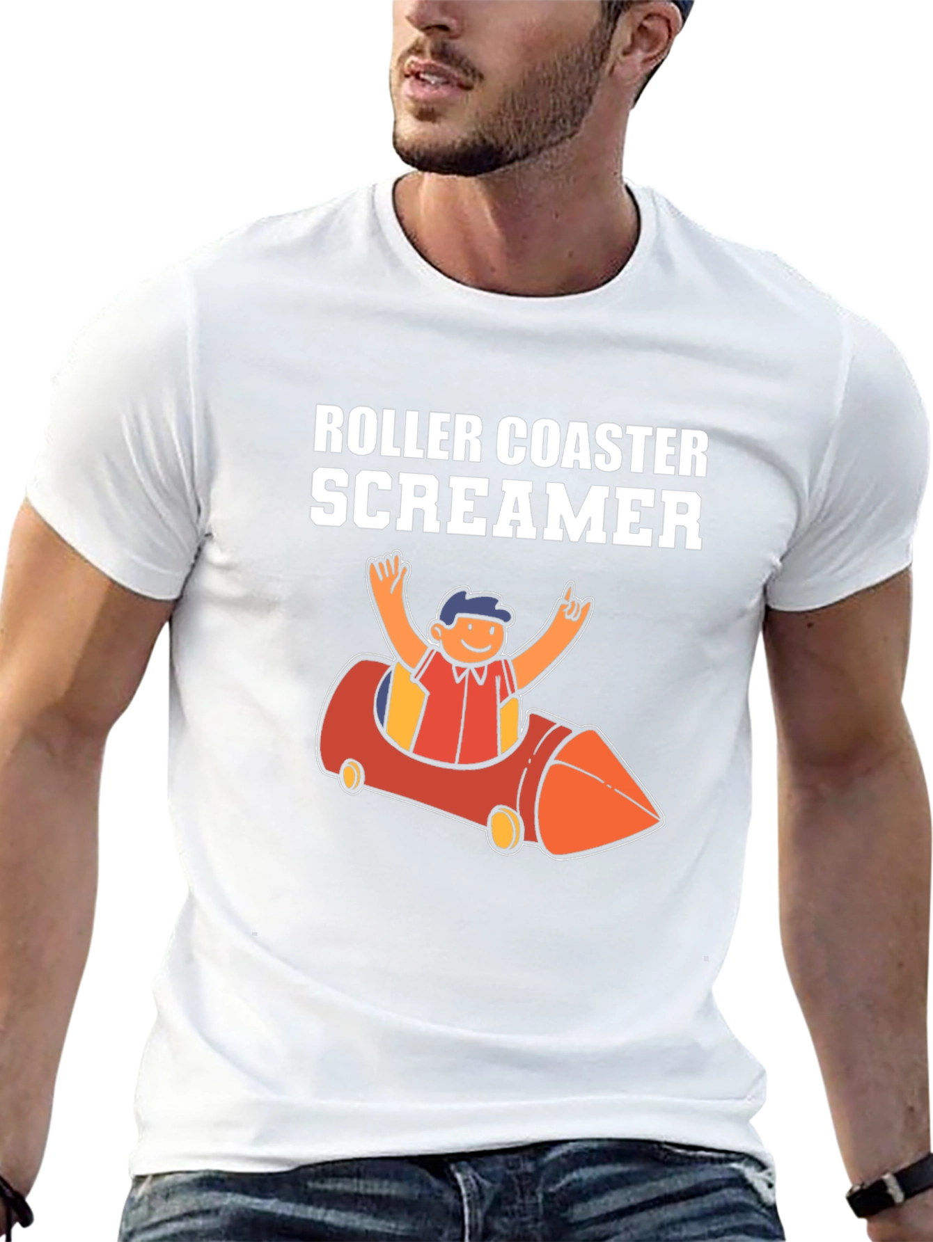 Roller Coaster Screamer T-Shirt