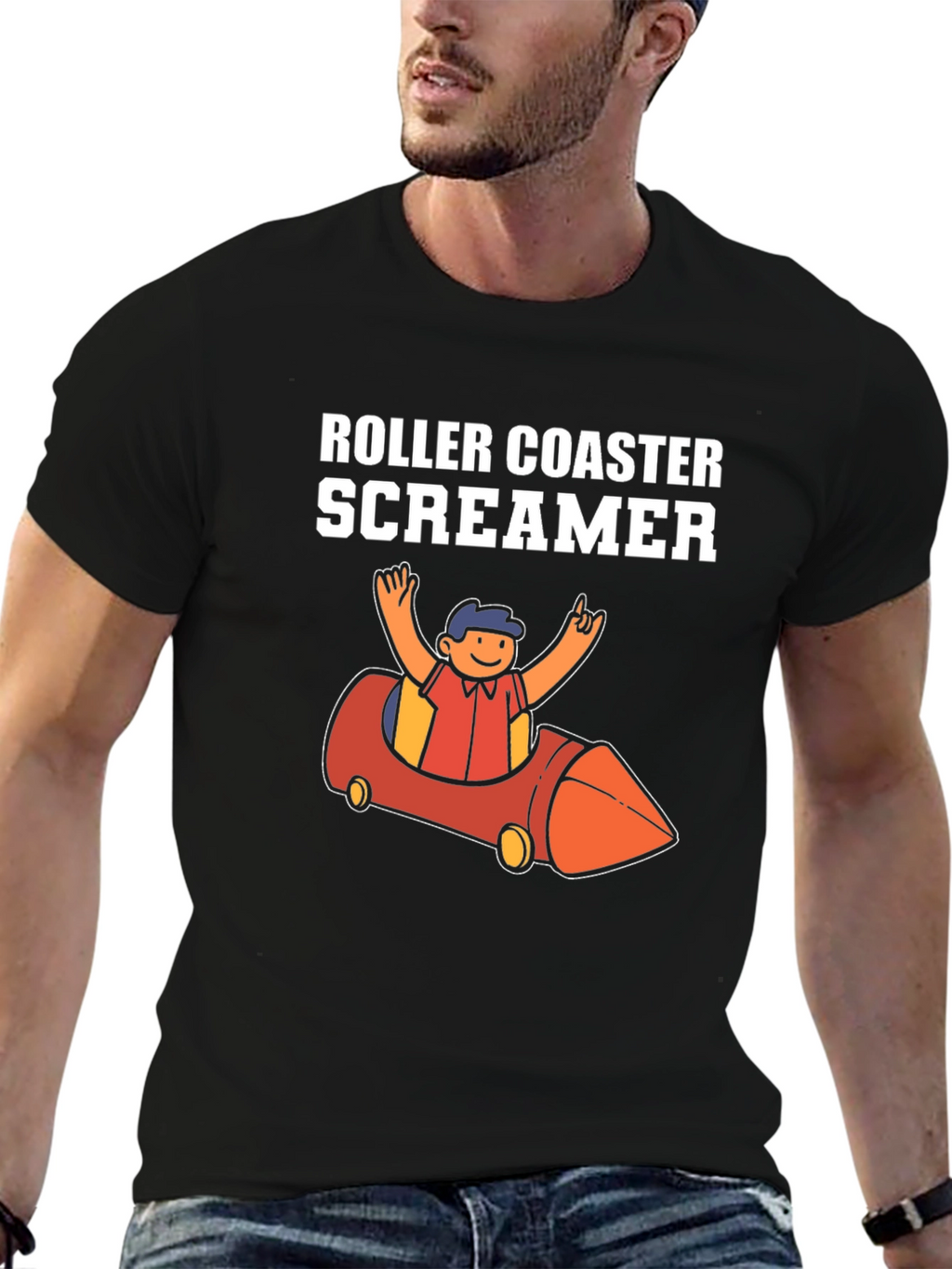Roller Coaster Screamer T-Shirt