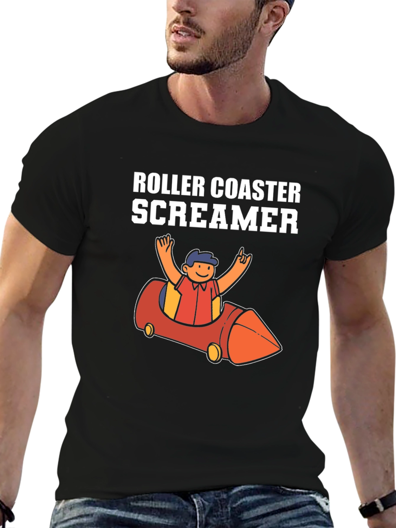Roller Coaster Screamer T-Shirt