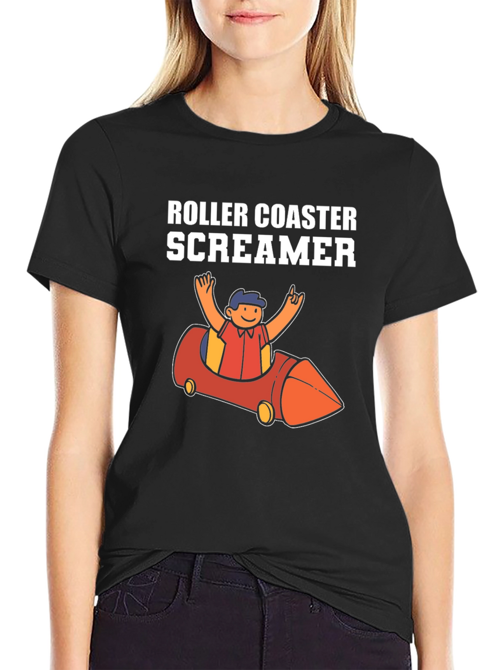 Roller Coaster Screamer T-Shirt