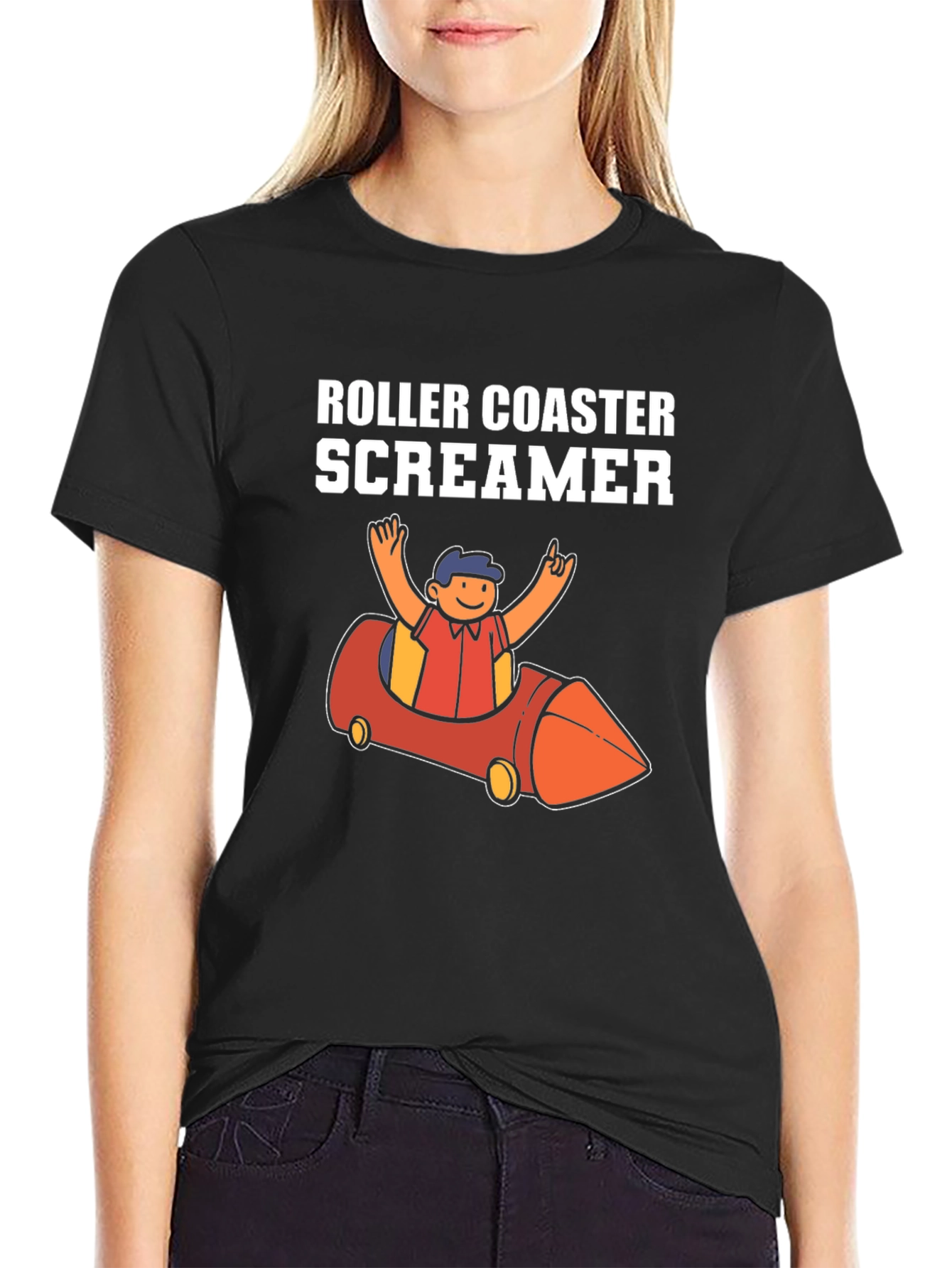 Roller Coaster Screamer T-Shirt