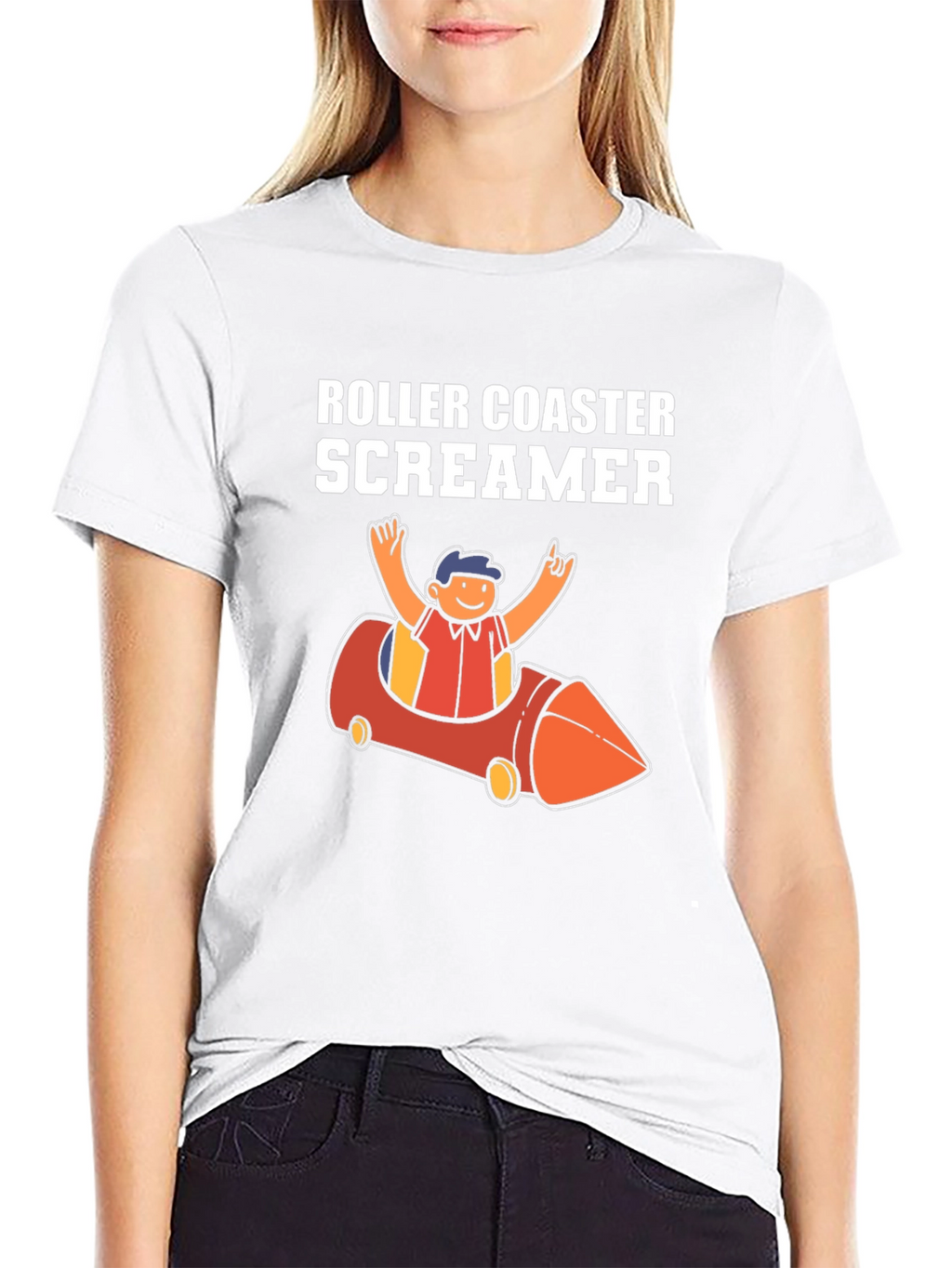 Roller Coaster Screamer T-Shirt