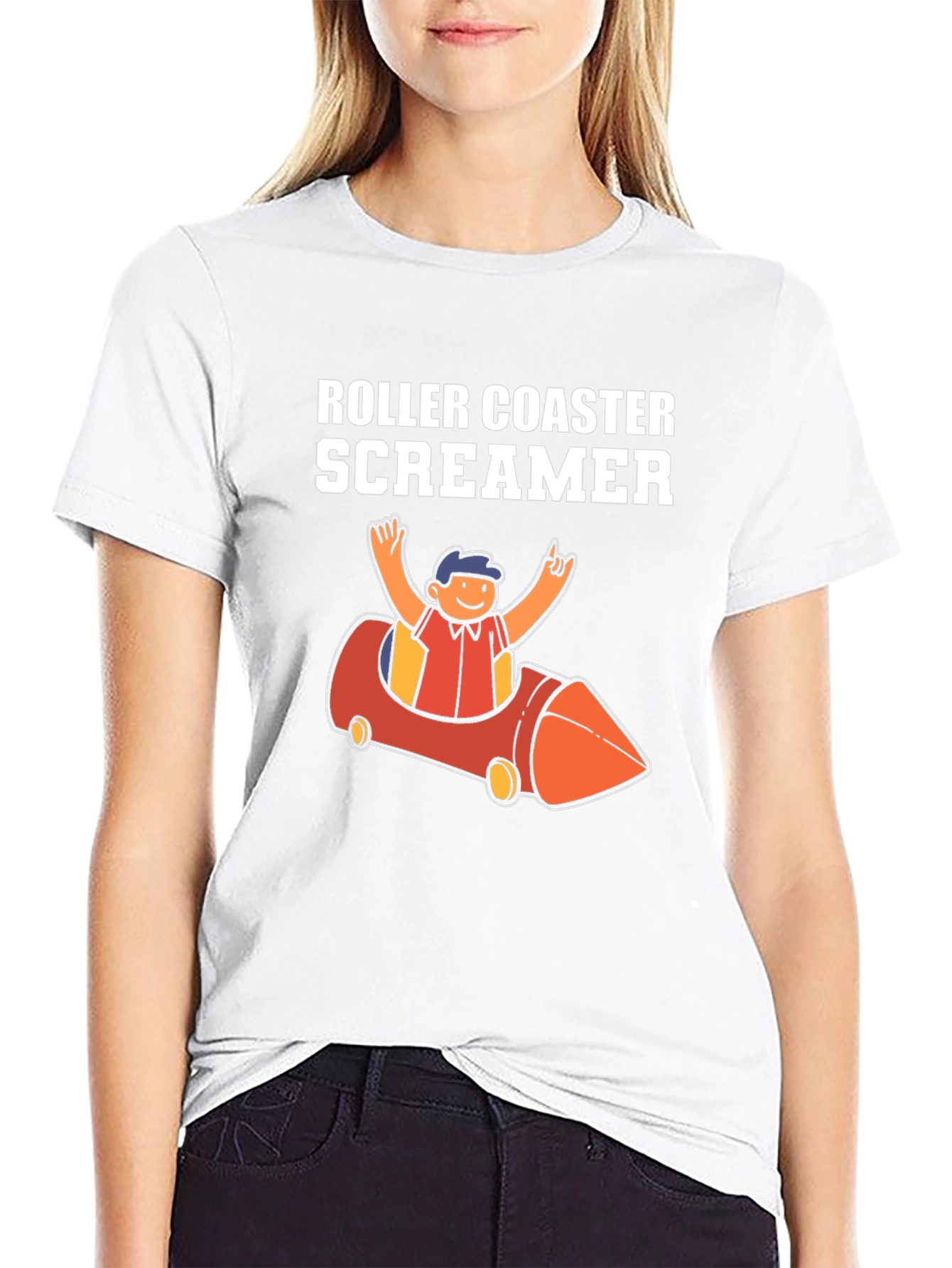 Roller Coaster Screamer T-Shirt