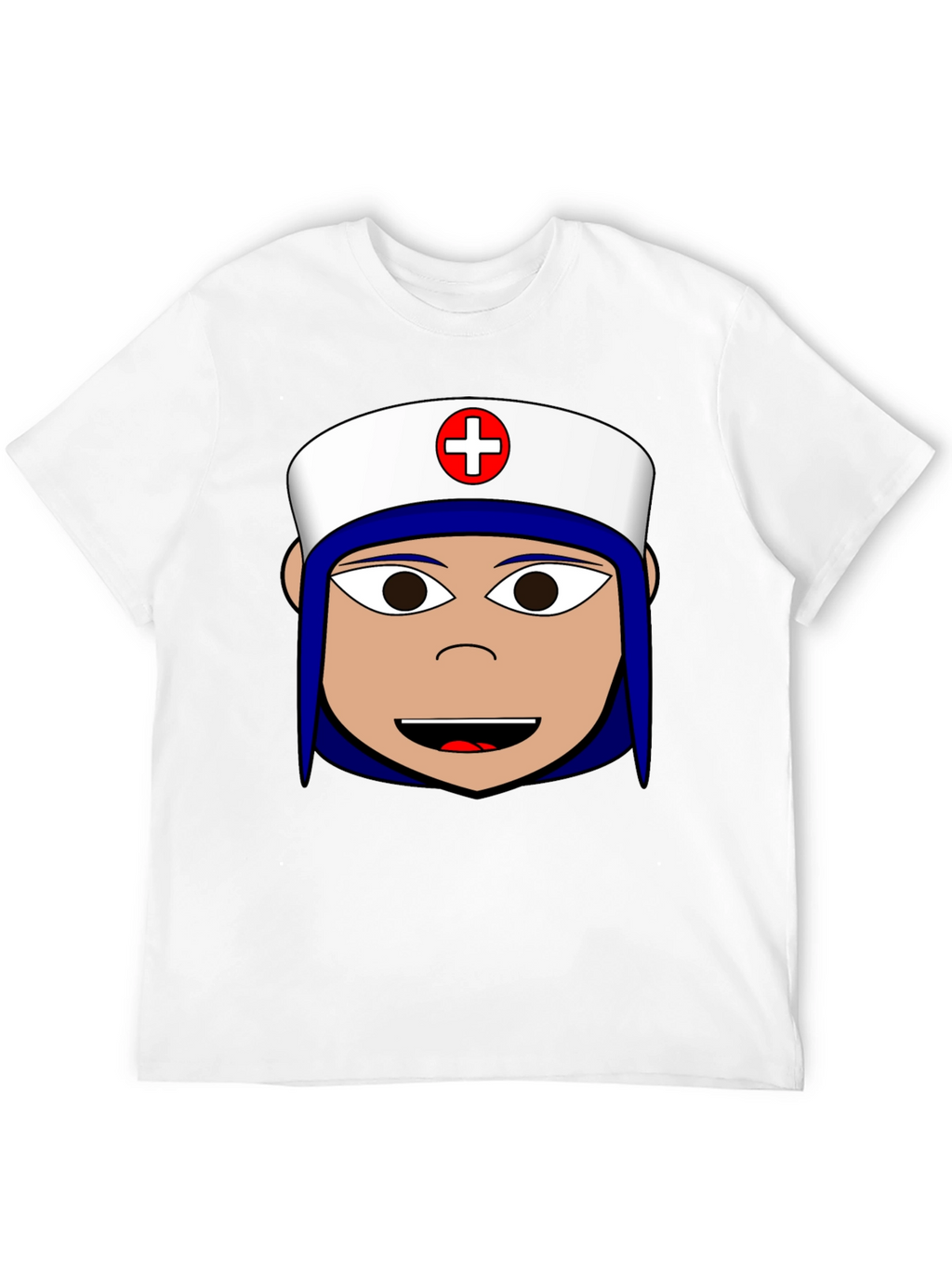 Cartoon Nurse T-Shirt - Unique Graphic Tee